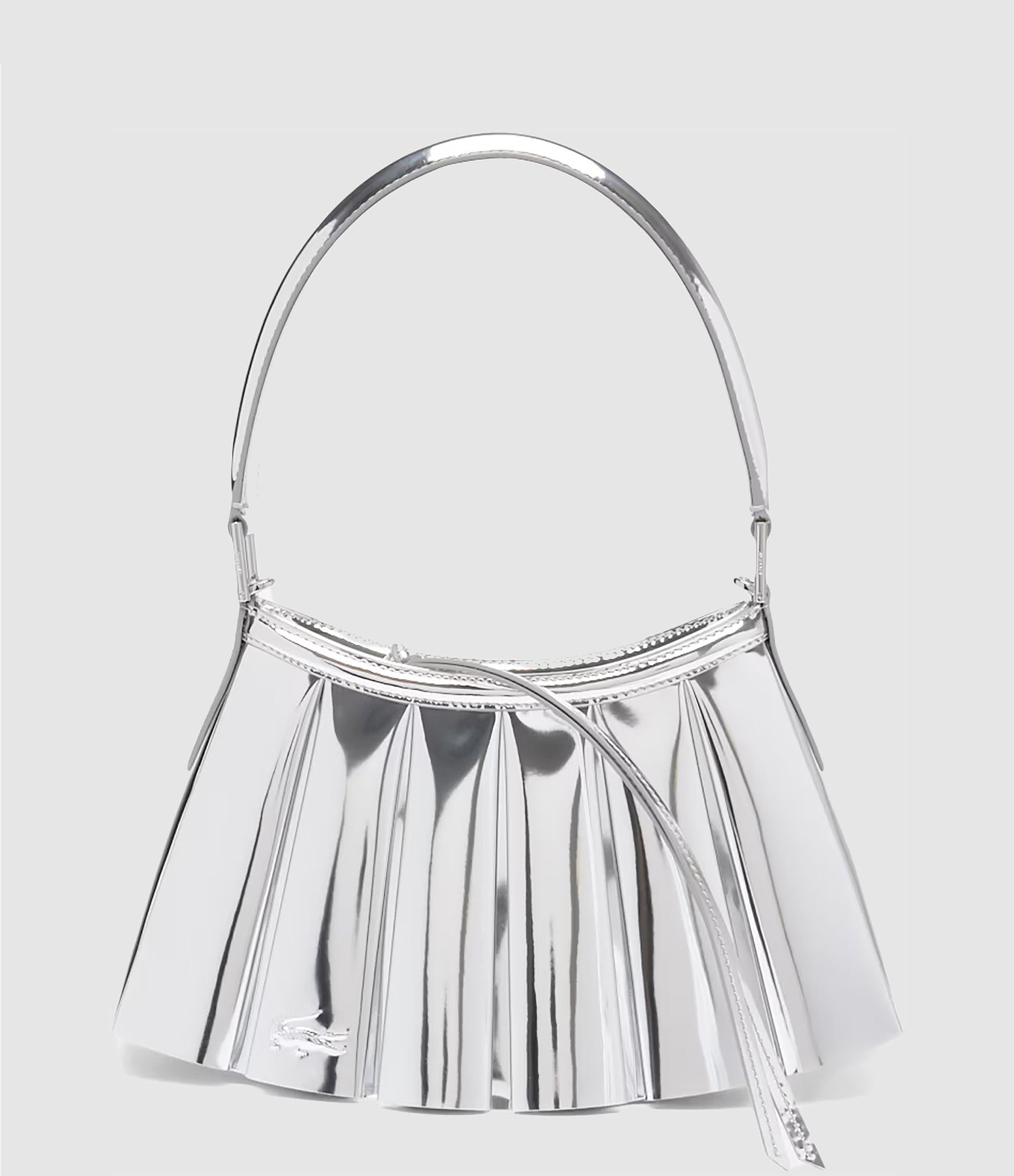Petit Lenglen Bag – Silver Mirror, AW25 Runway Collection
