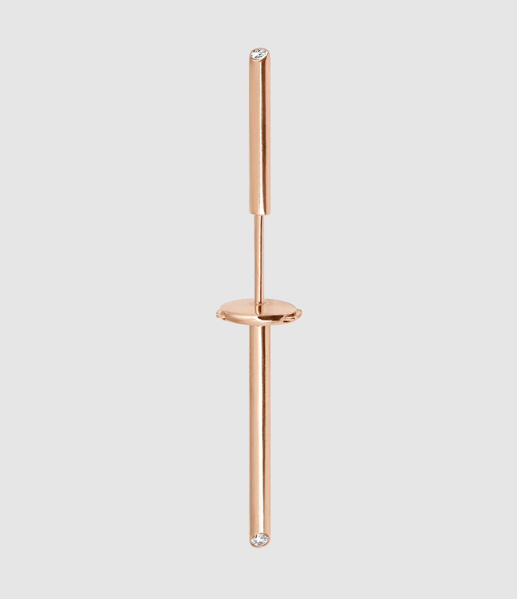 Masai Diamond Rose Gold Earring (sold individually)