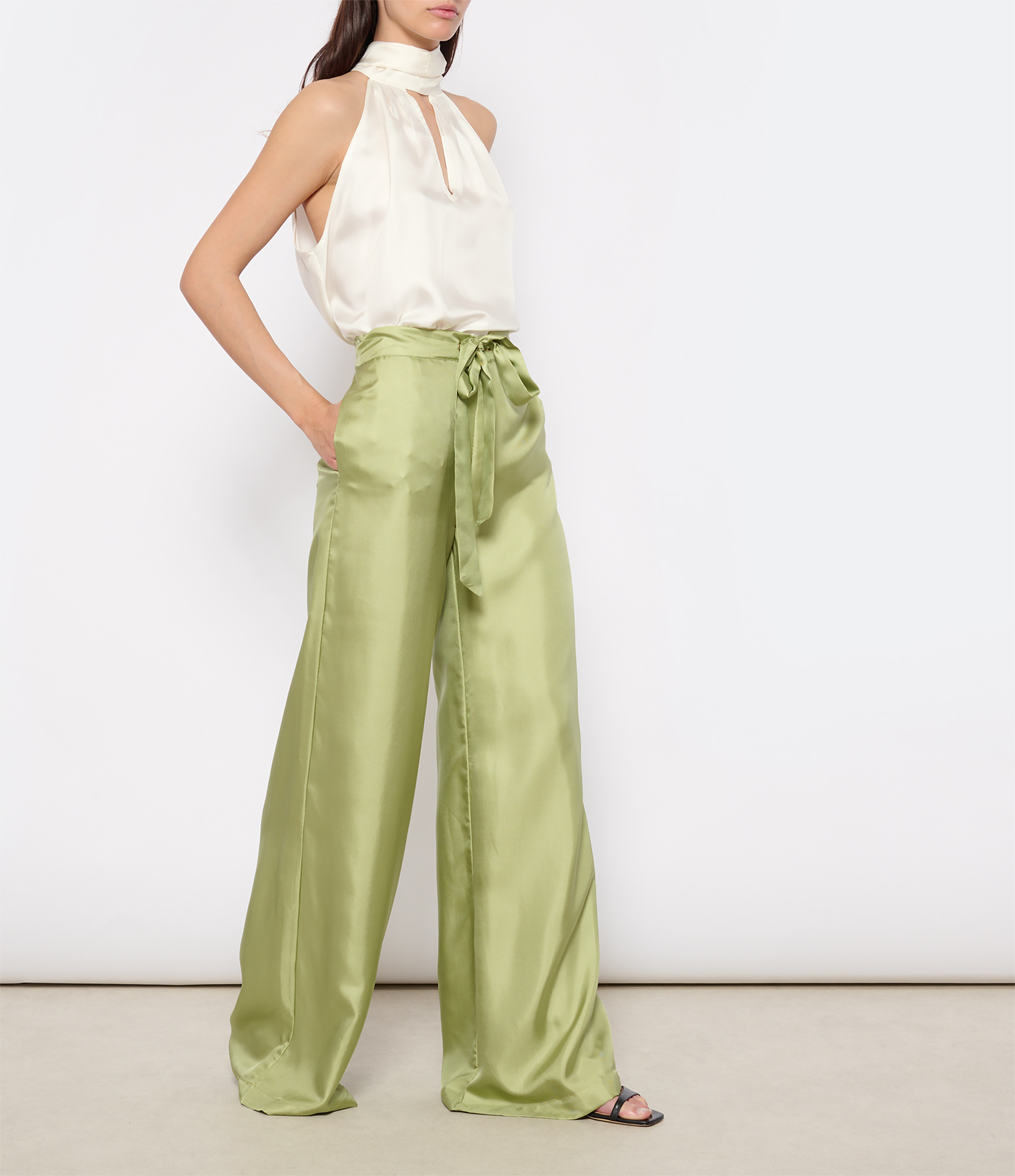 Angie Khaki Trousers