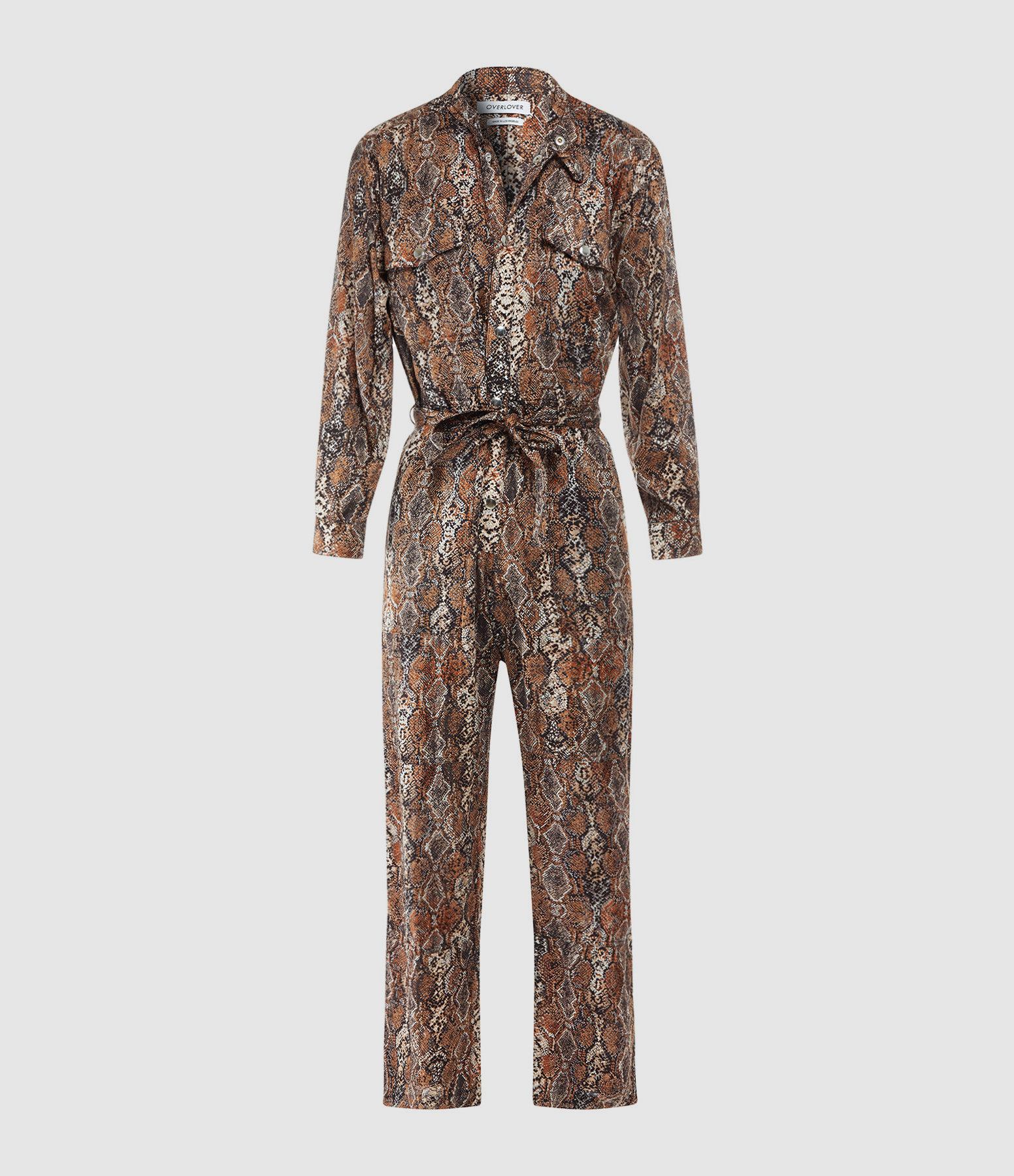Ynez Cotton Amber Jumpsuit