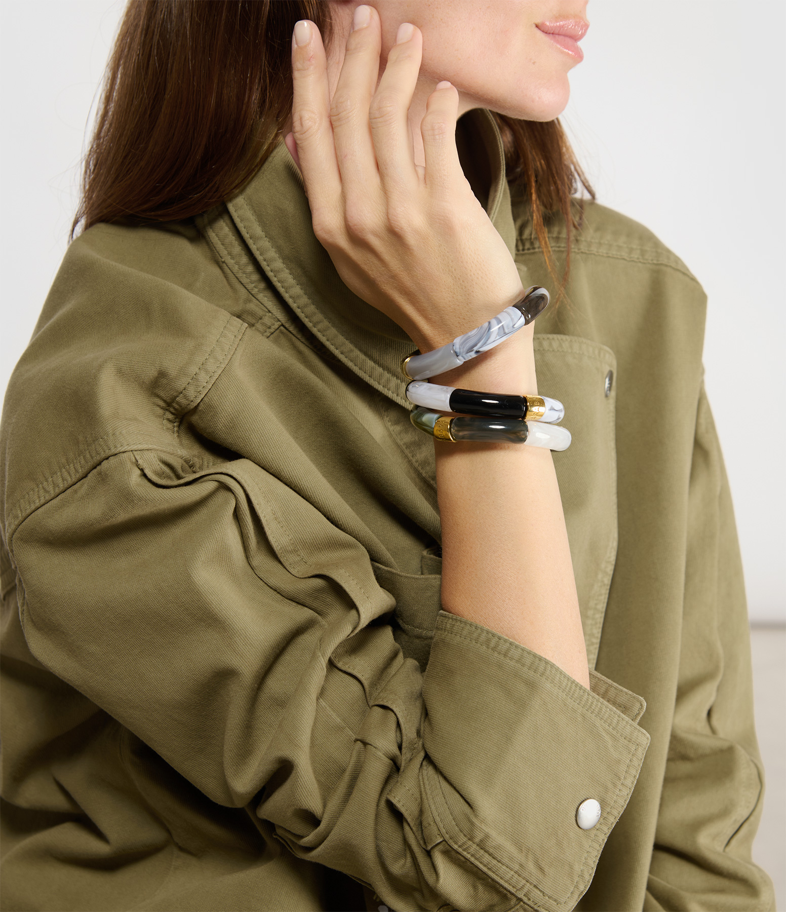 Alapi Trio Bracelets – Grey