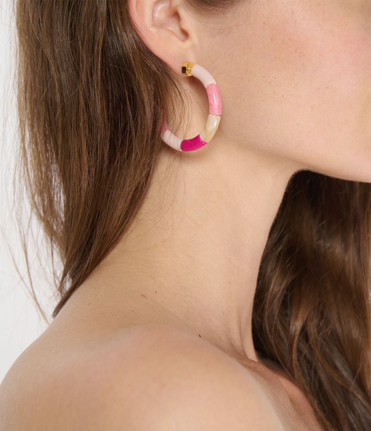 Bola Rosa Earrings