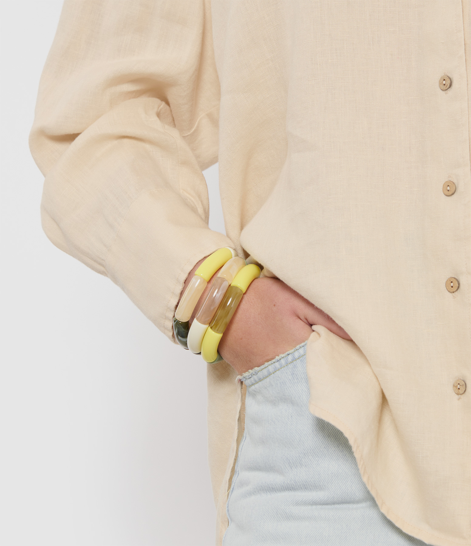 Yellow Trio Limao Bracelets