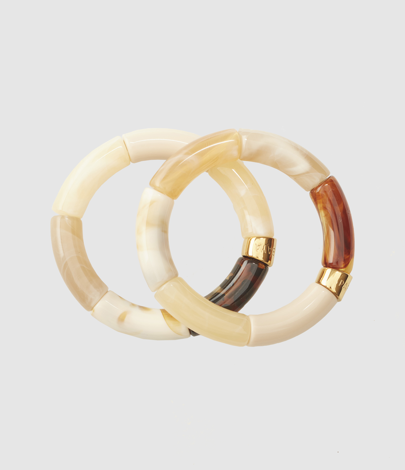 Jaguar and Leopard Duo Bracelets