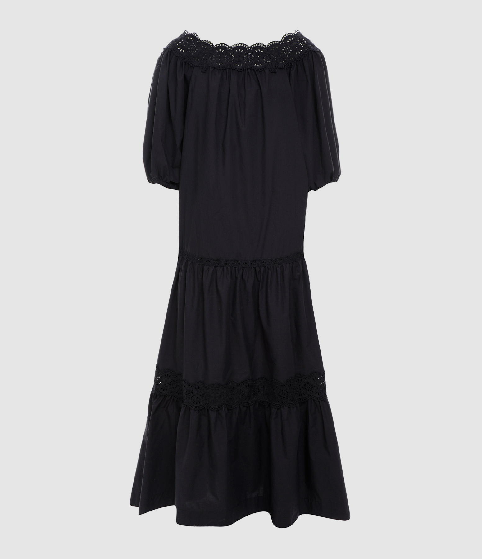 Canyox Blue Poplin Dress
