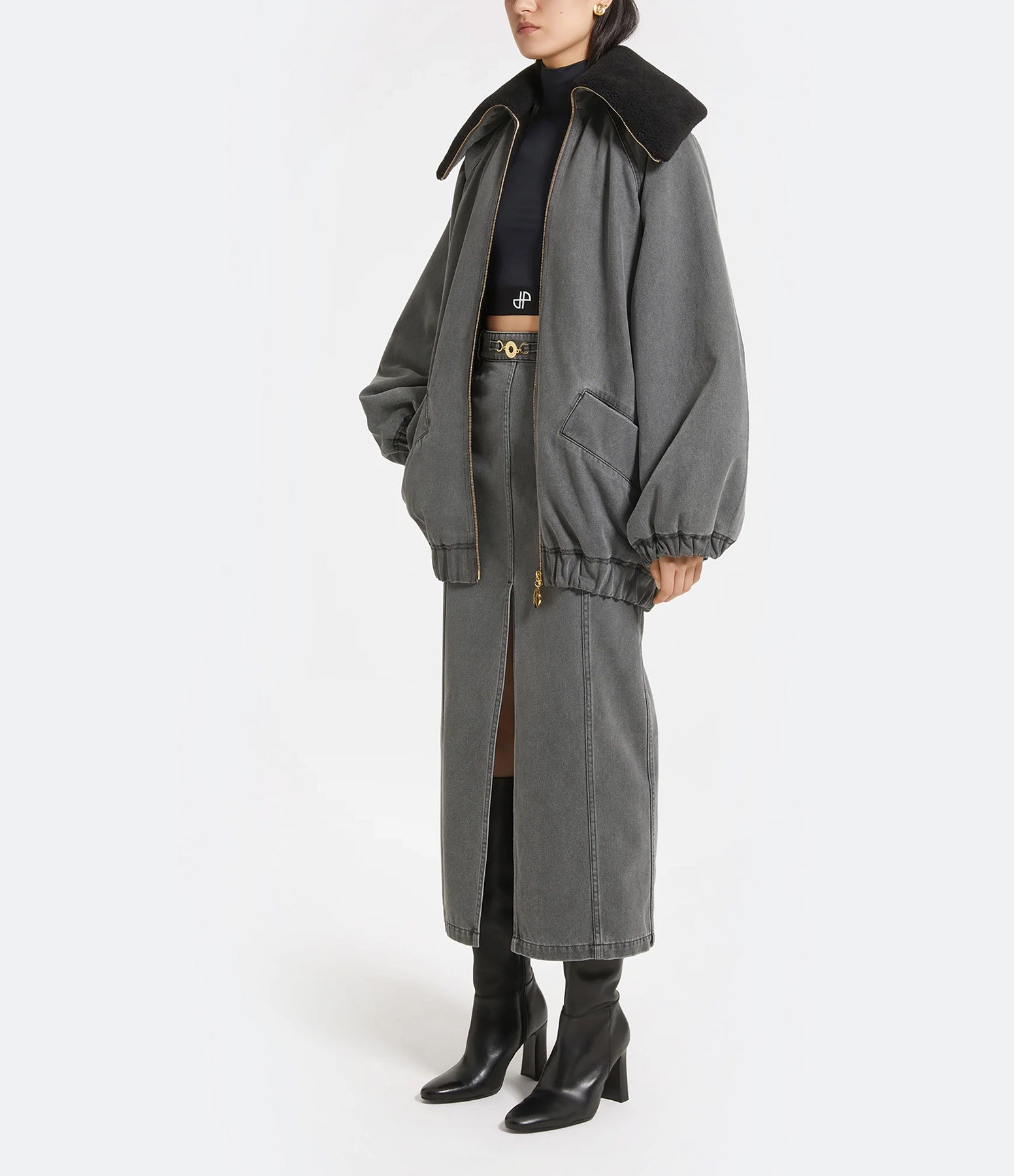 Anthracite Coat