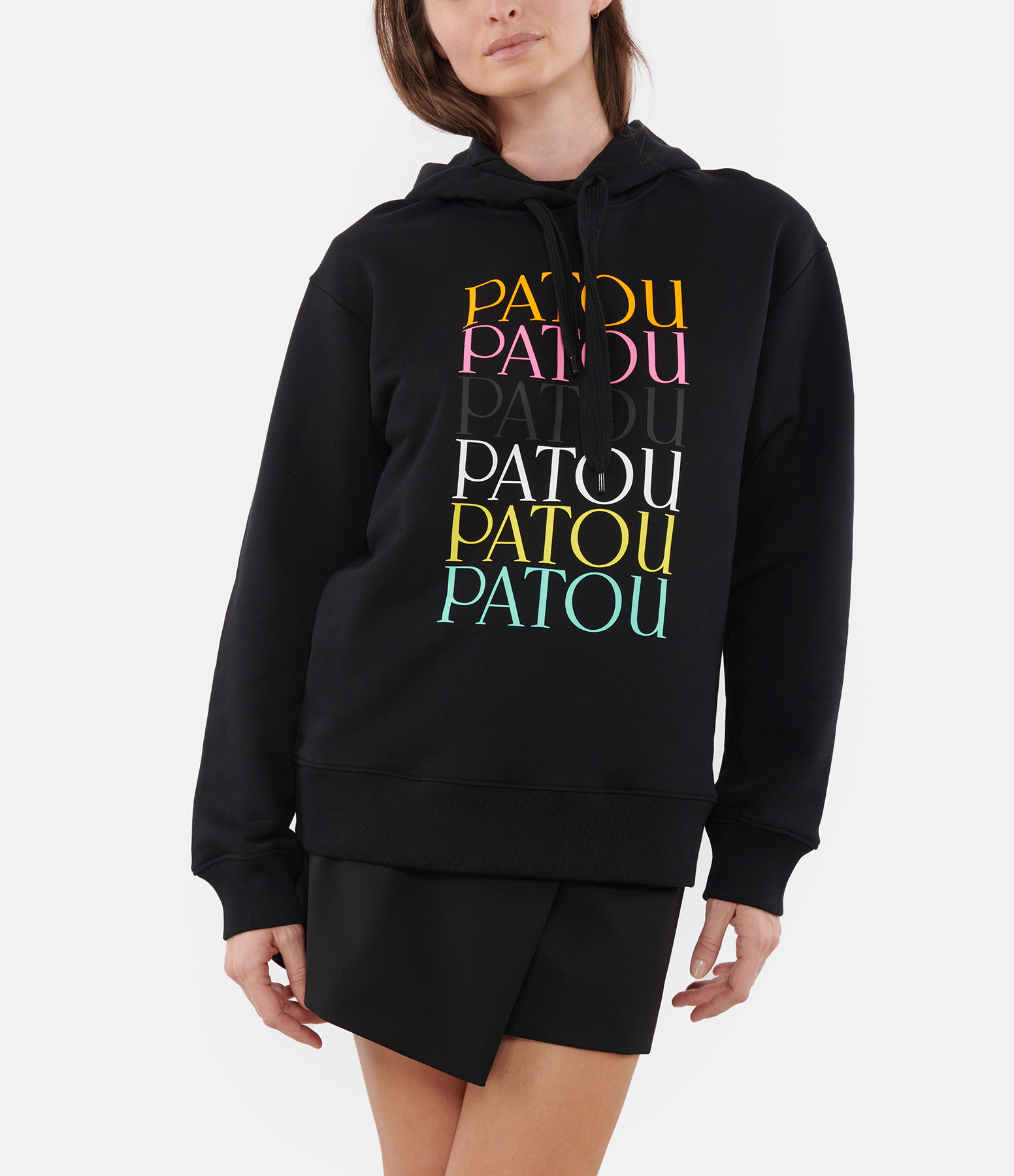 Patou Black Multicoloured Hoodie