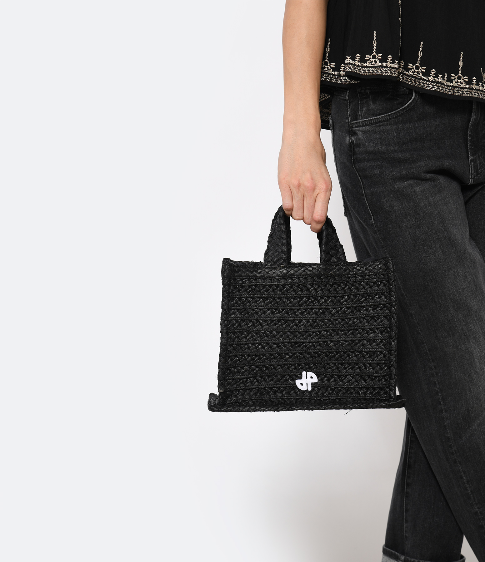 Small Black Tote Bag