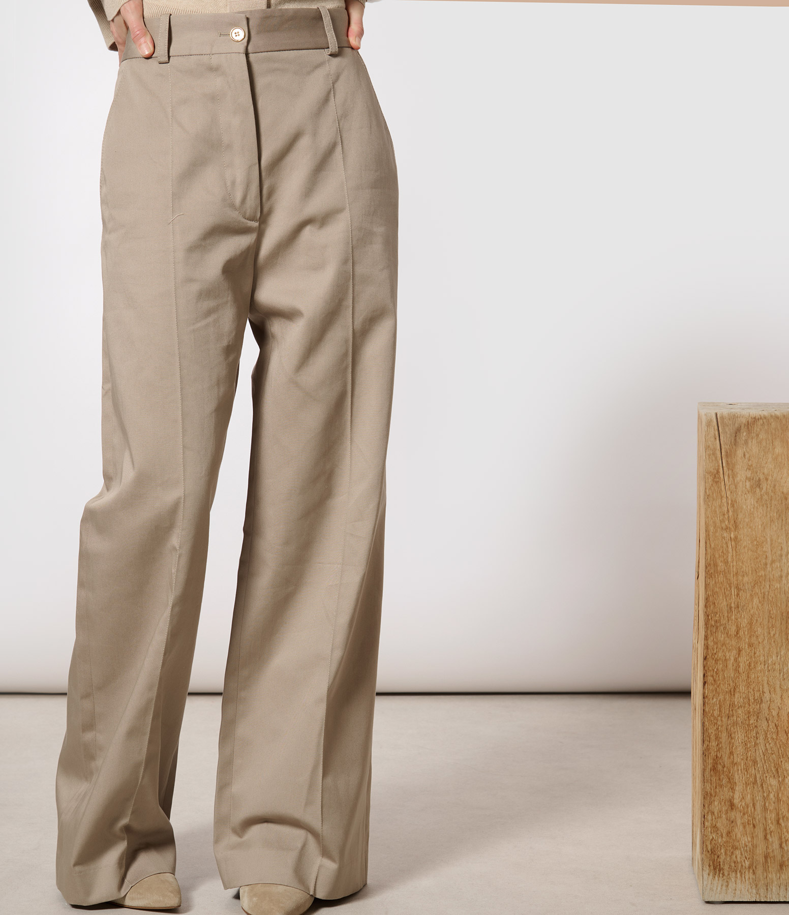 Iconic Parchment Trousers