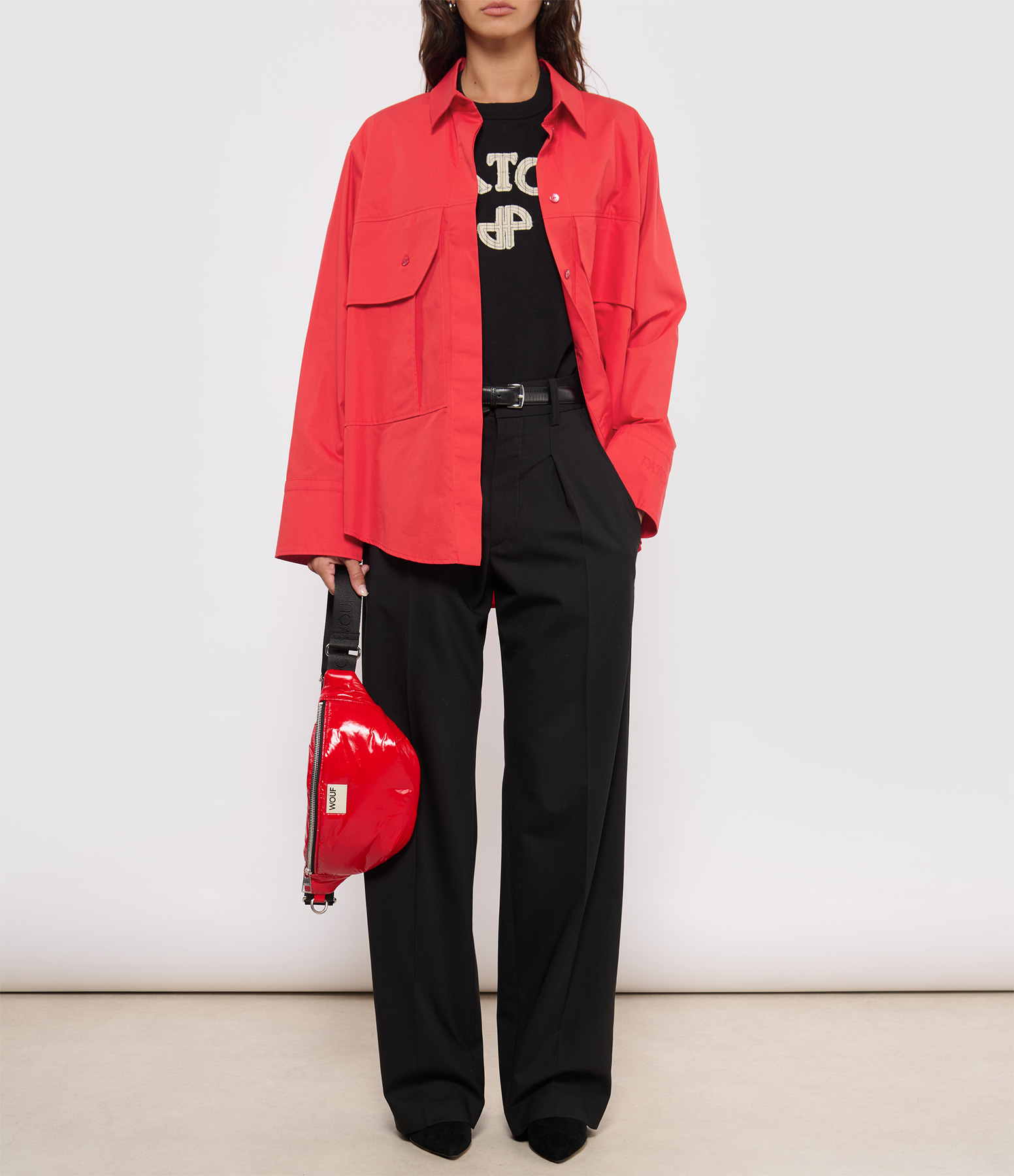 Elixir Red Cargo Shirt