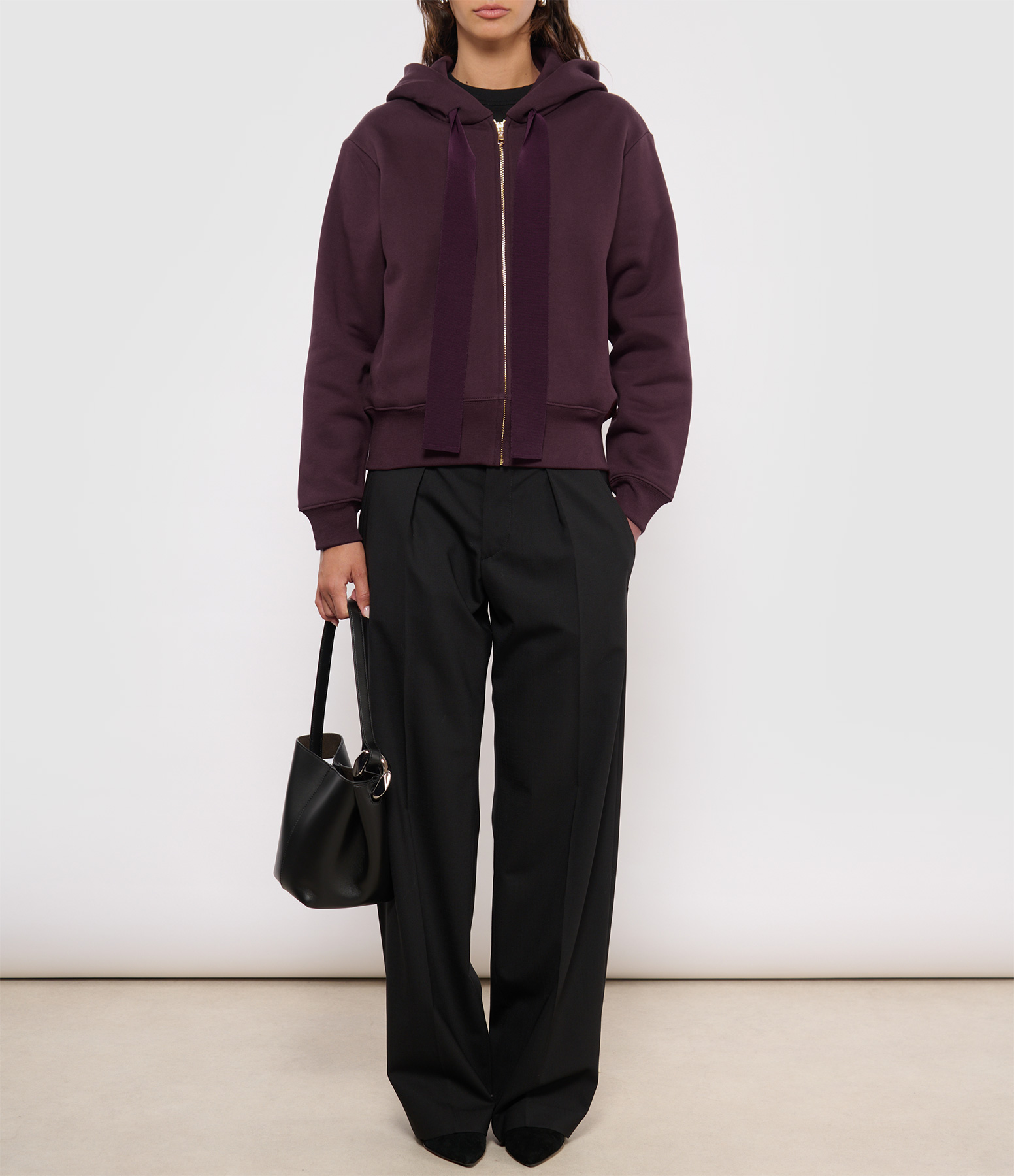 GG Syrah Zip-Up Sweatshirt