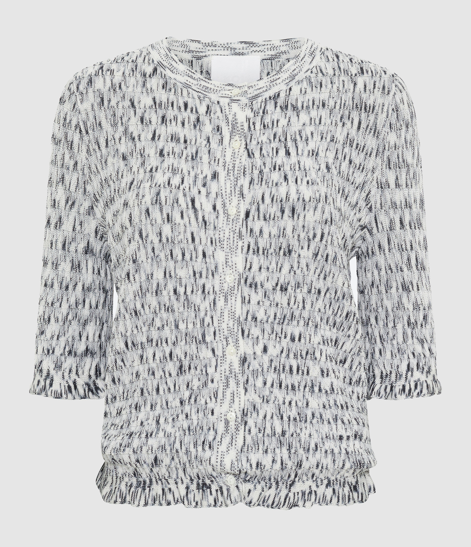 Enjoue Milk Multi Grey Cardigan