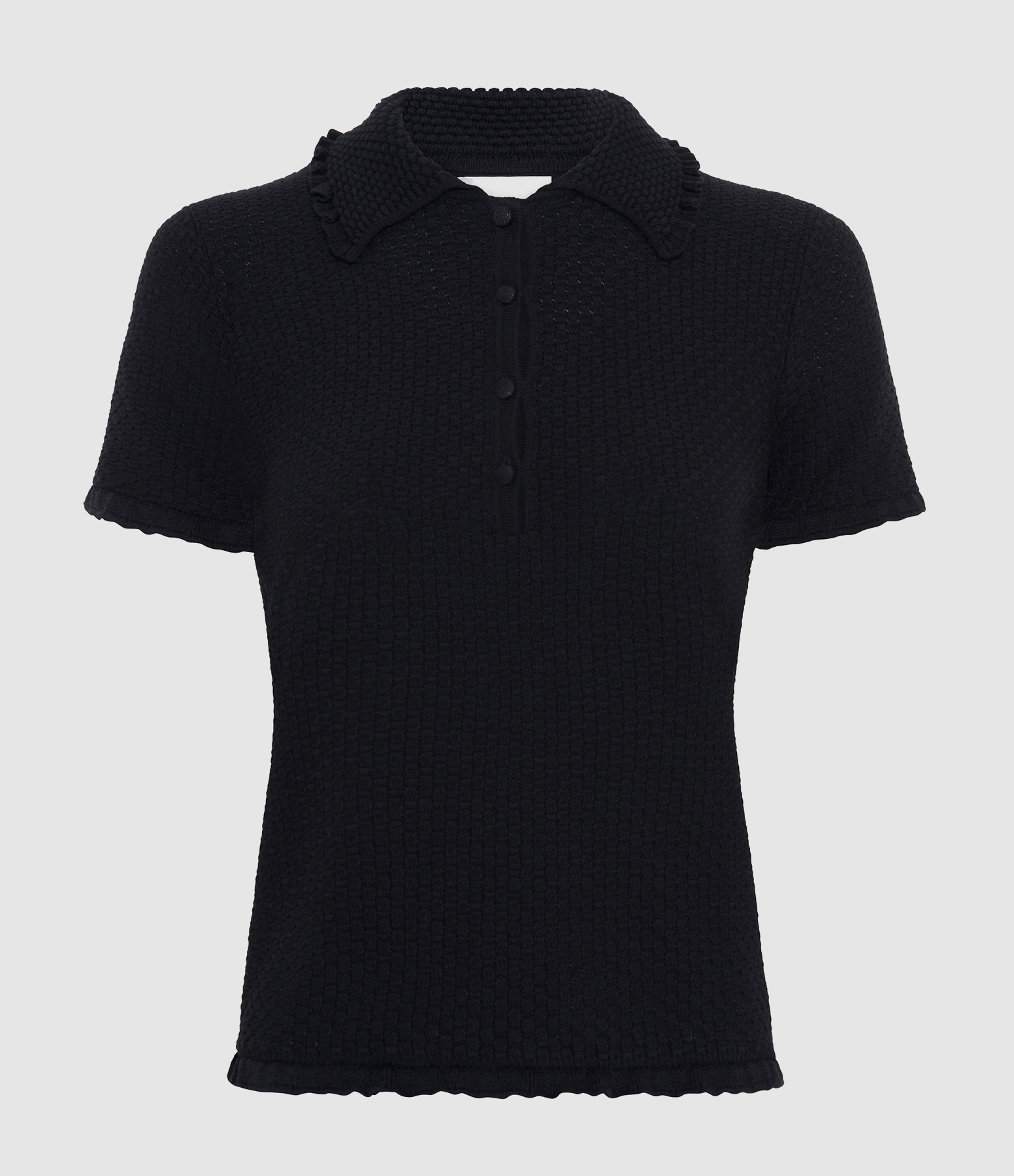 Extra Deep Black Polo Shirt
