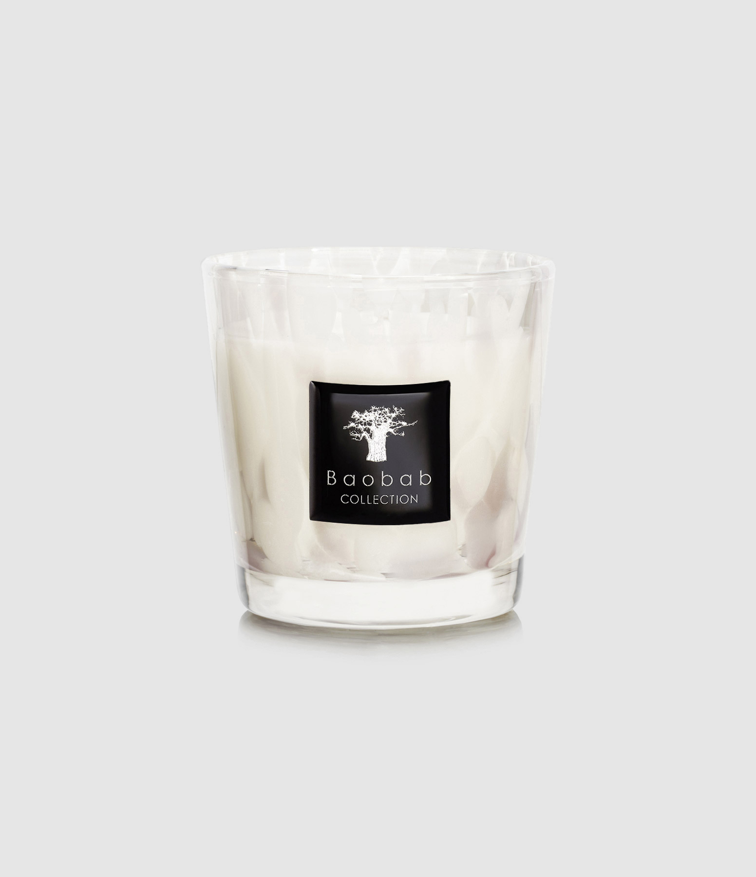 Max One White Pearls Candle
