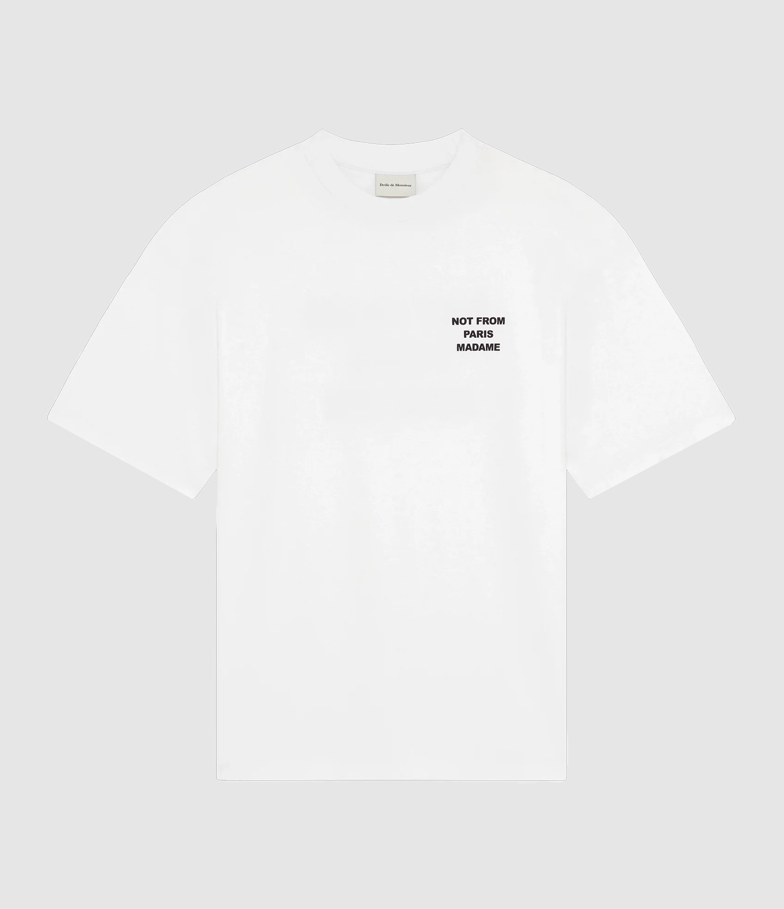 Optic White Slogan T-shirt