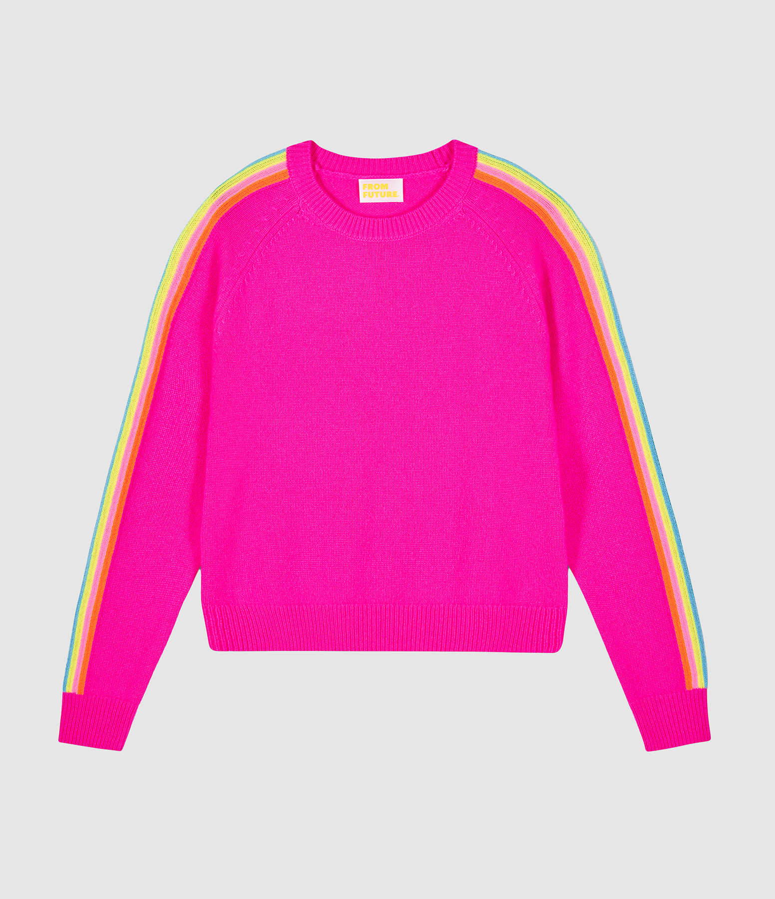 Cosmic Pink Round-Neck Jumper