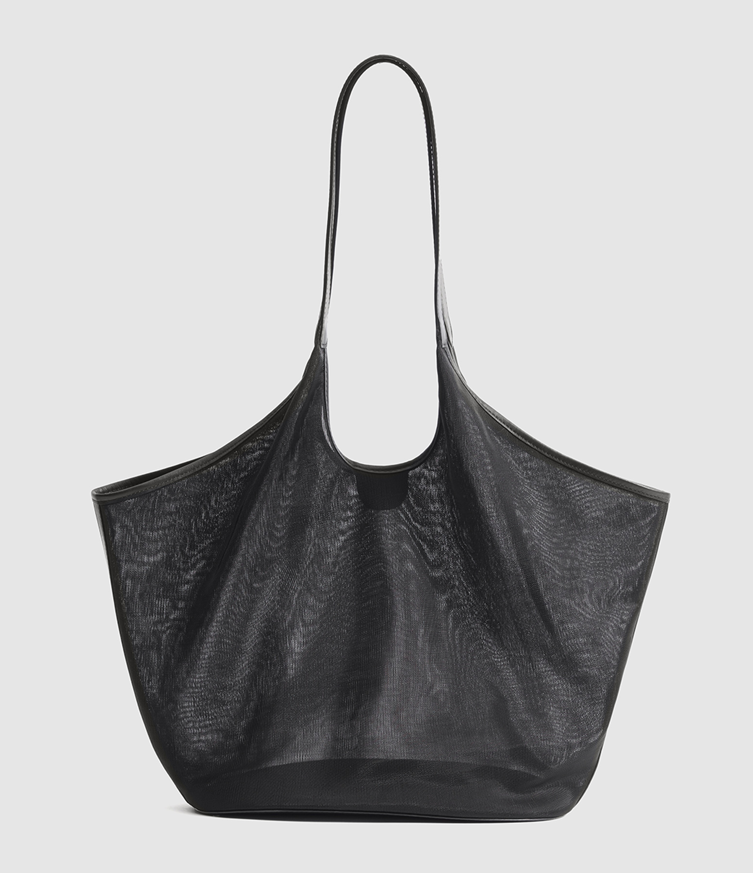 Phantom Mesh Tote Bag – Black