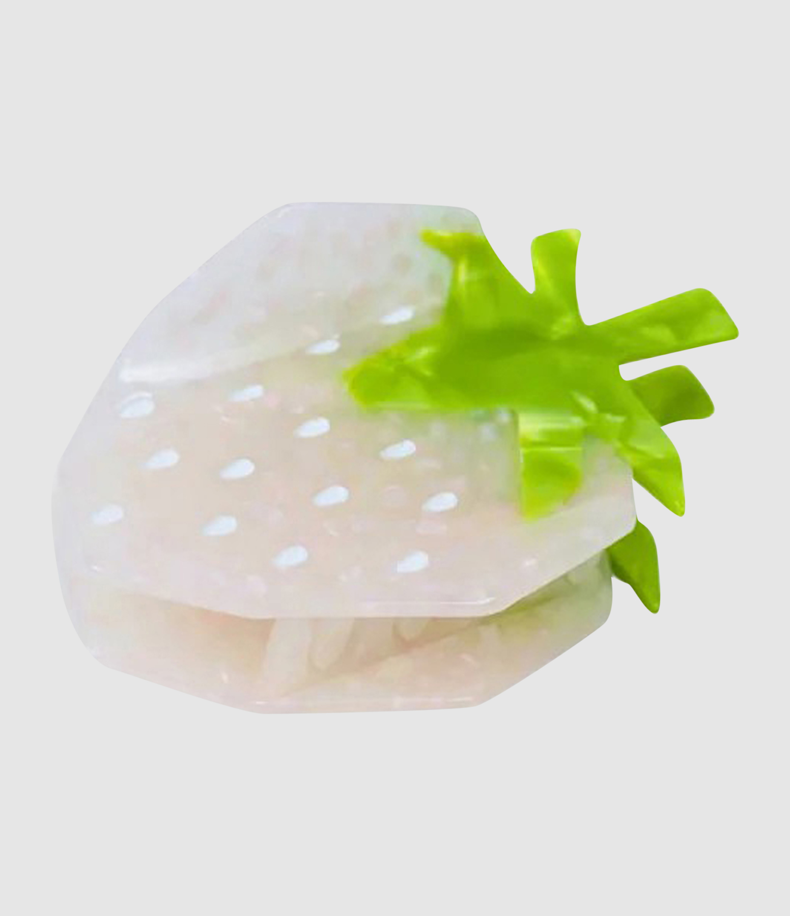 Pink Acetate Strawberry Hair Clip