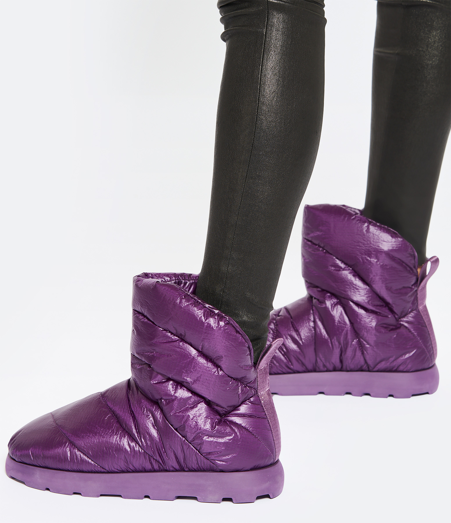Luna Violet Ankle Boots