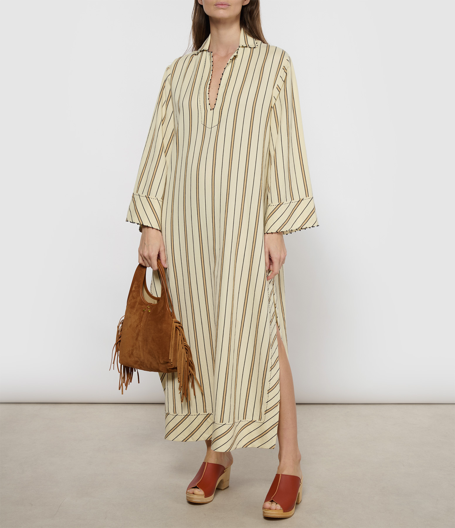 Beige Bivouac Maxi Dress