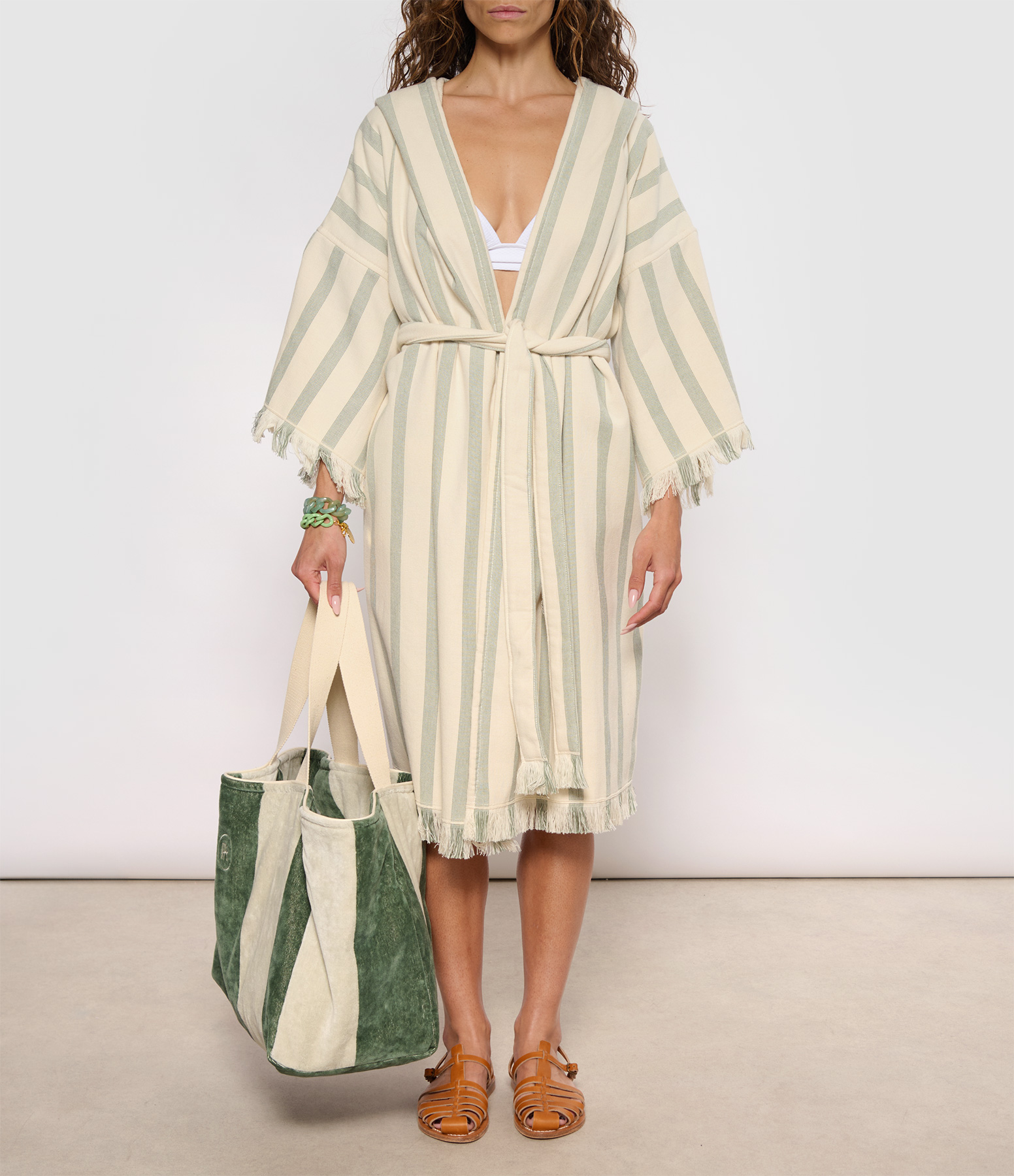 Eucalyptus Holiday Kimono