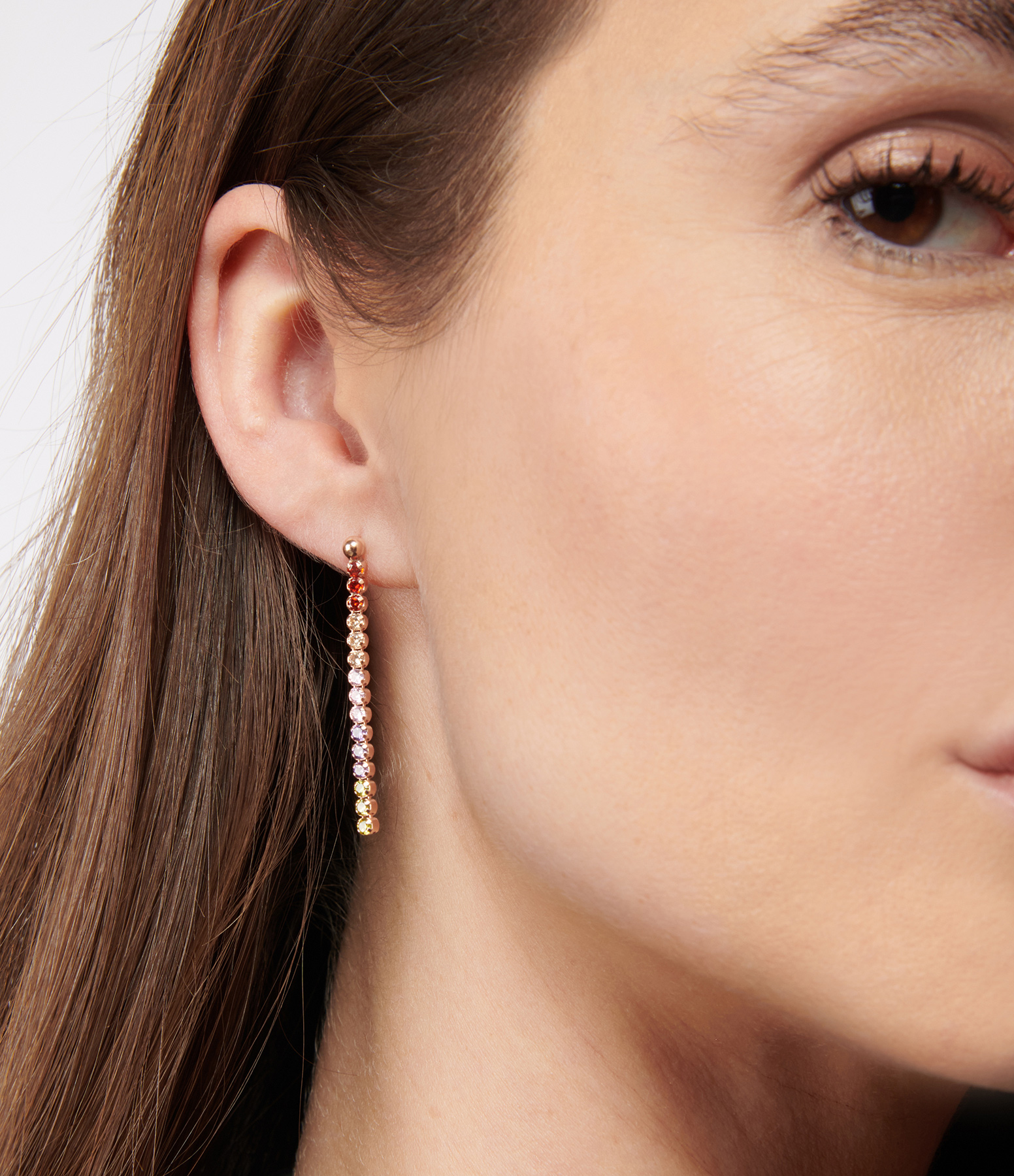 Multicoloured Rainbow Earrings