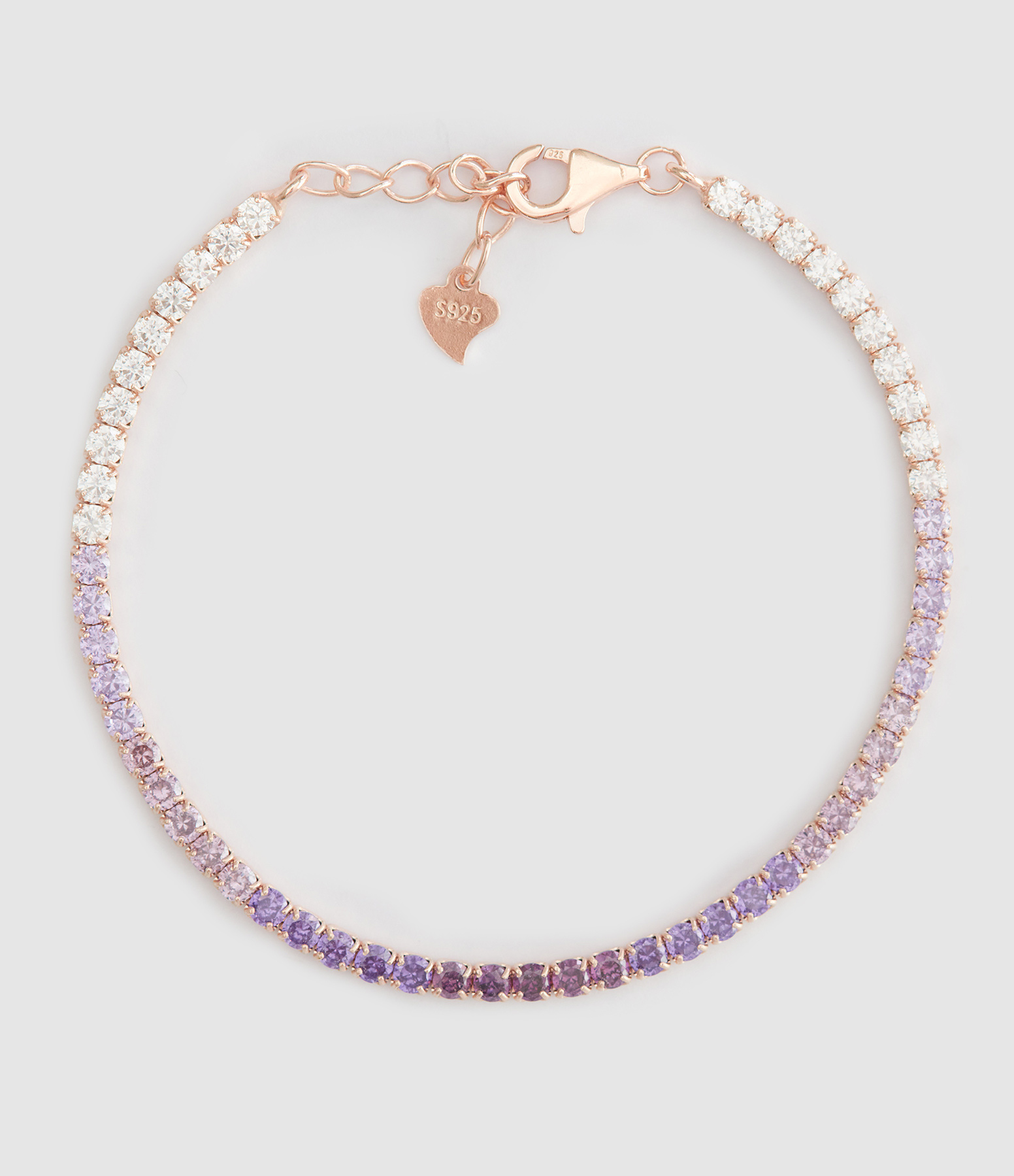 Miss Ju Rose Gold and Purple Bracelet