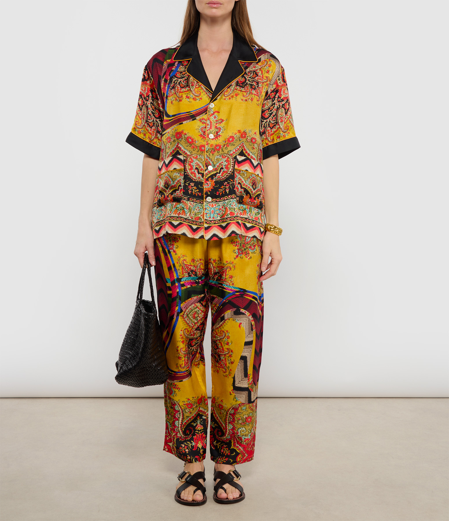 Multicoloured Aloe Trousers