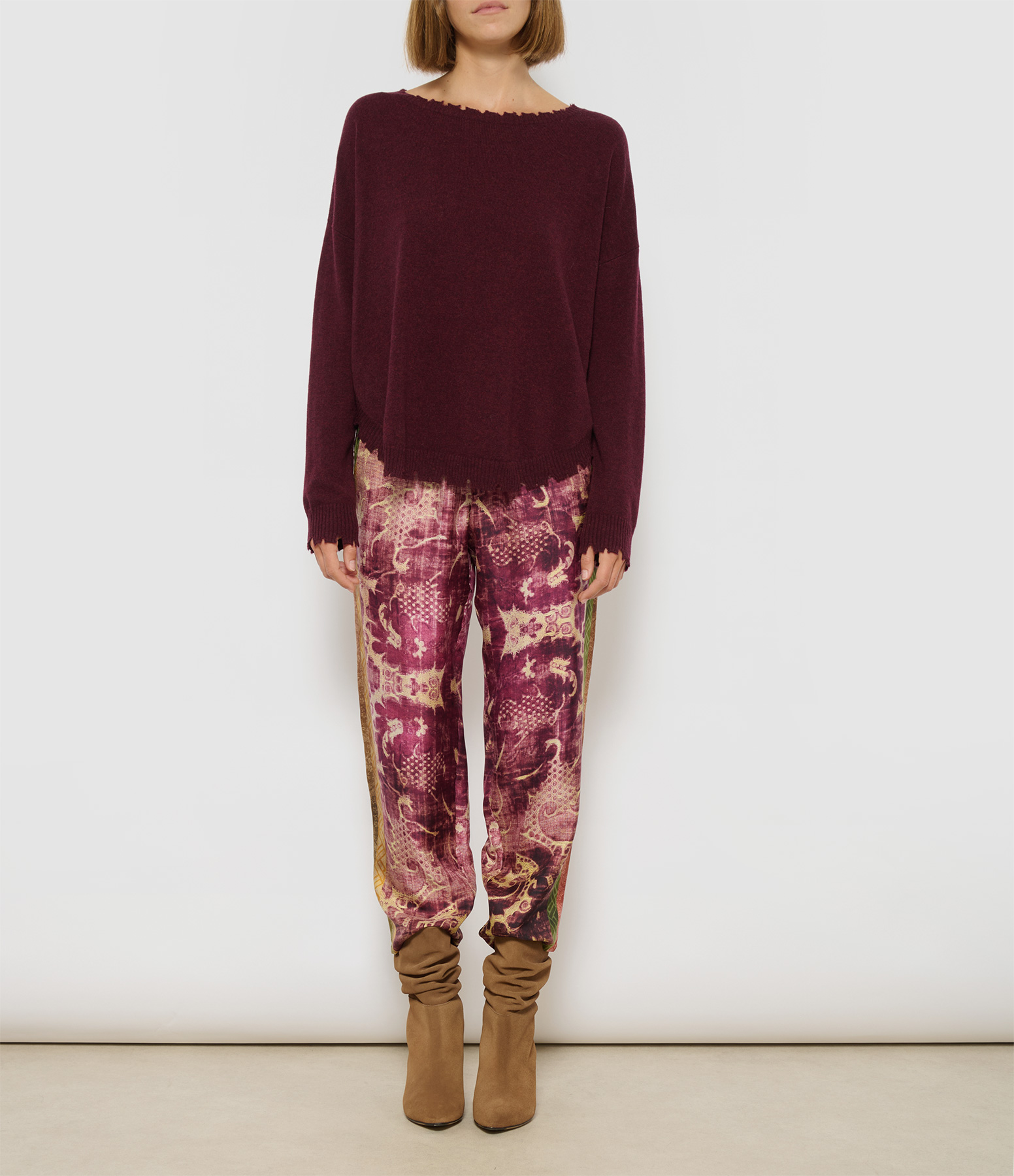 Multicoloured Aloe Trousers