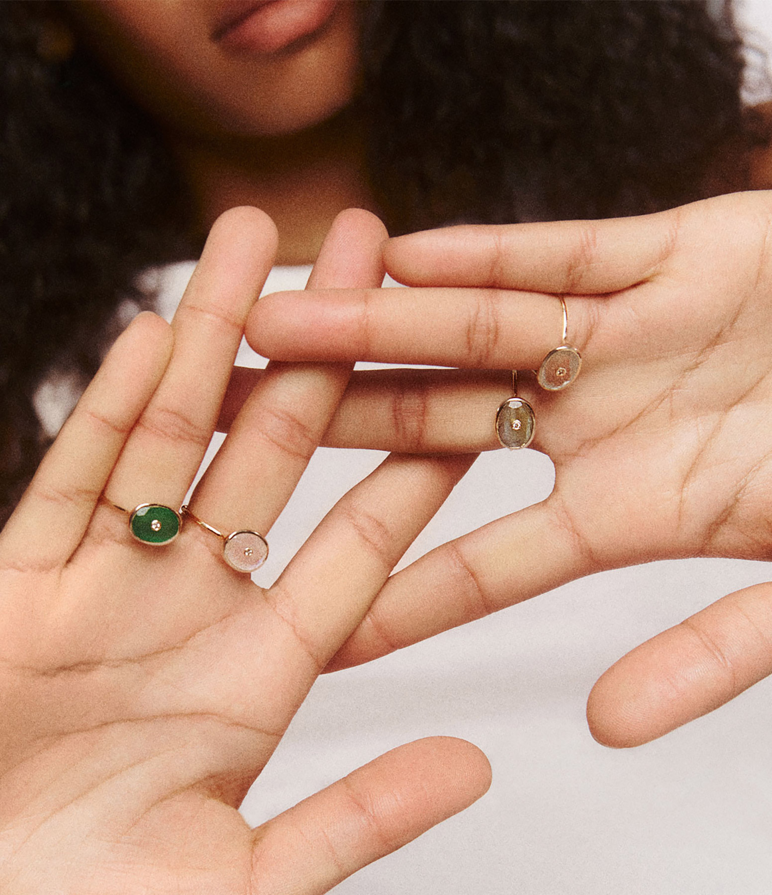 Orso Green Onyx Ring