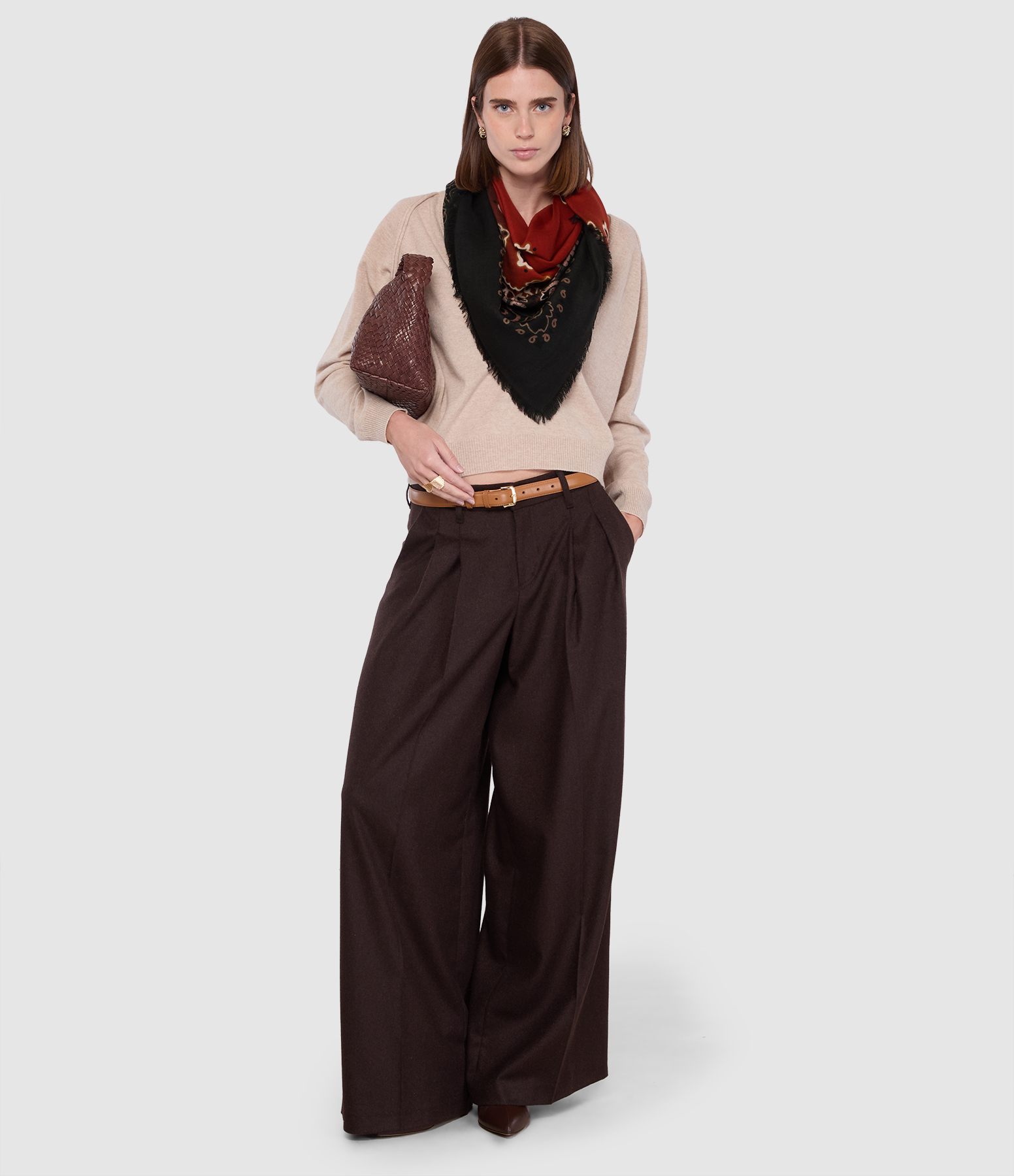 The Gent Trousers  Dark Brown