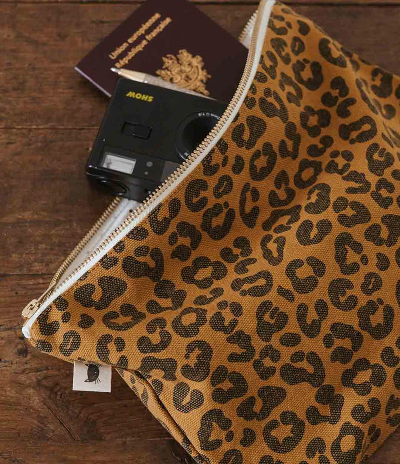 Lili Graou Caramel Clutch Bag