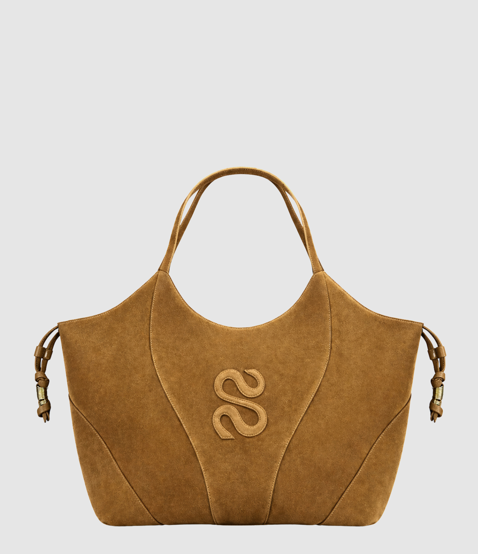 Positano Tobacco Nubuck Bag