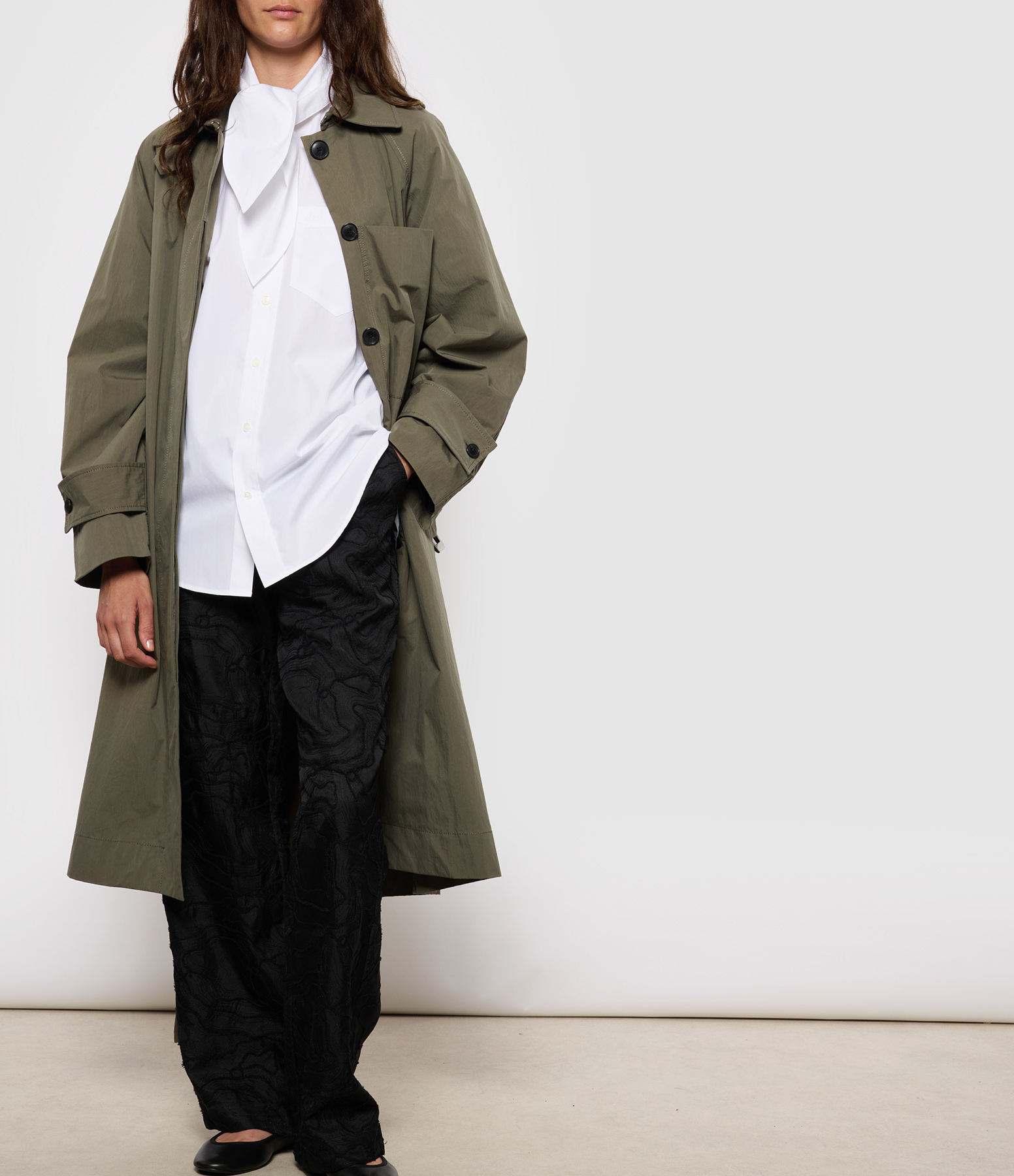 Clark Khaki Trench Coat