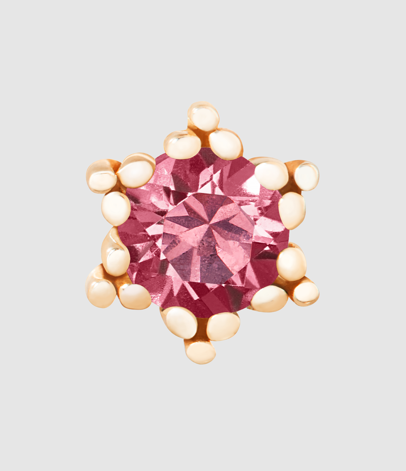 Rosa Maïtea Fushia charm, sold individually