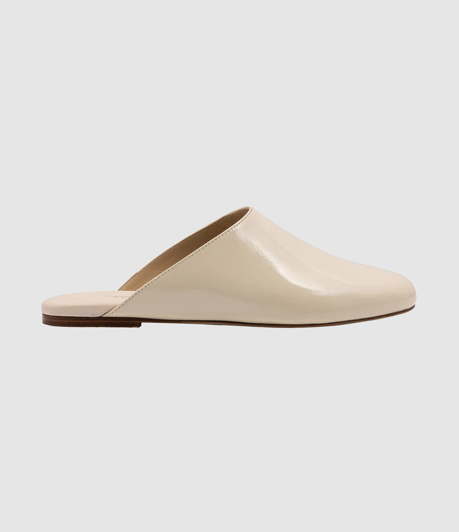 Cream-coloured mules