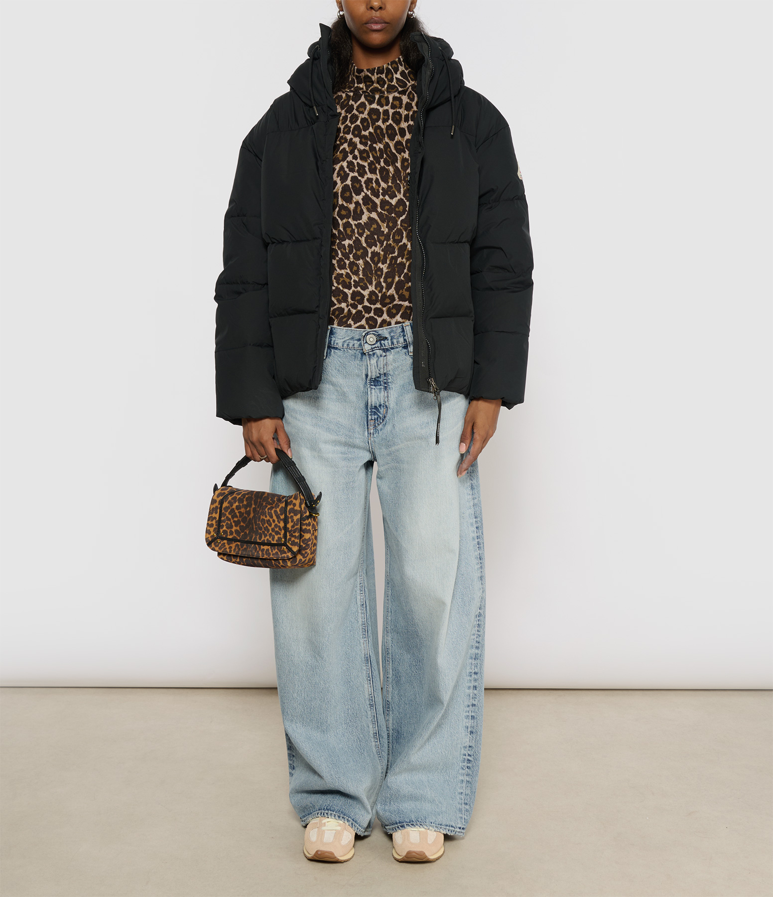 Harmonie Black Down Jacket