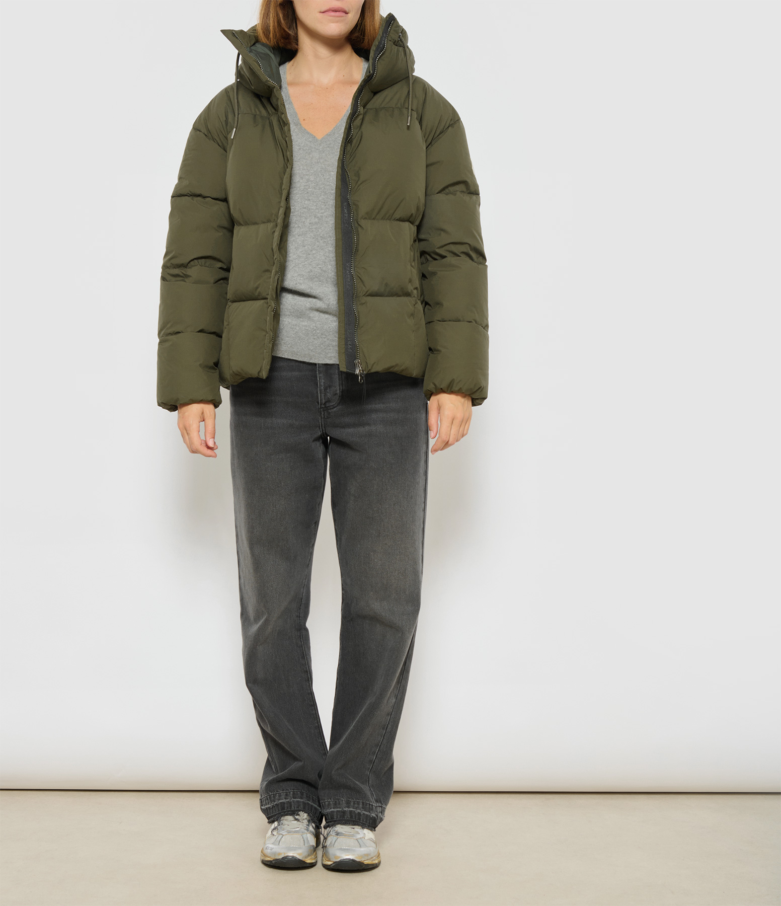 Harmonie Deep Khaki Down Jacket