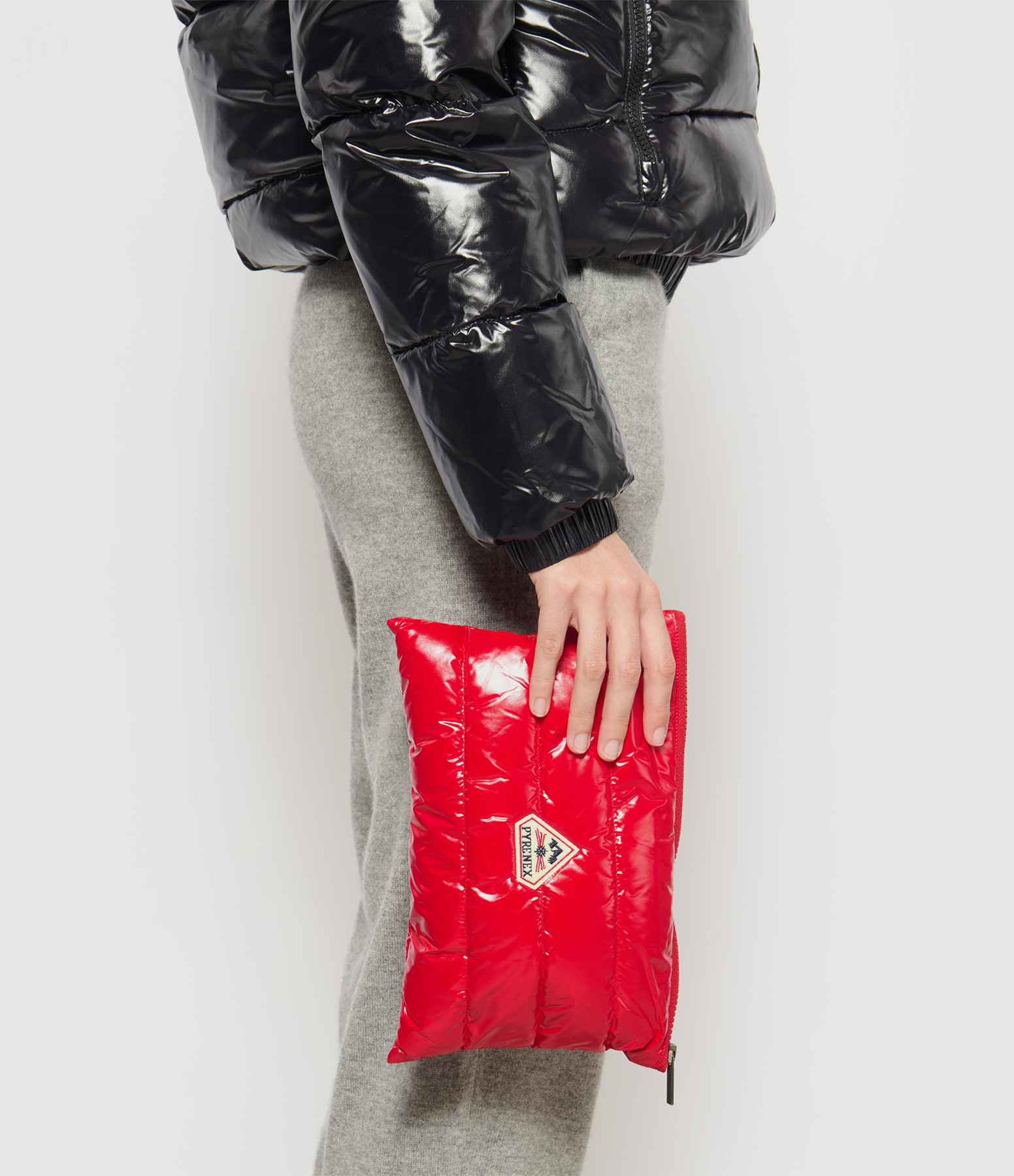 Red Down Pouch