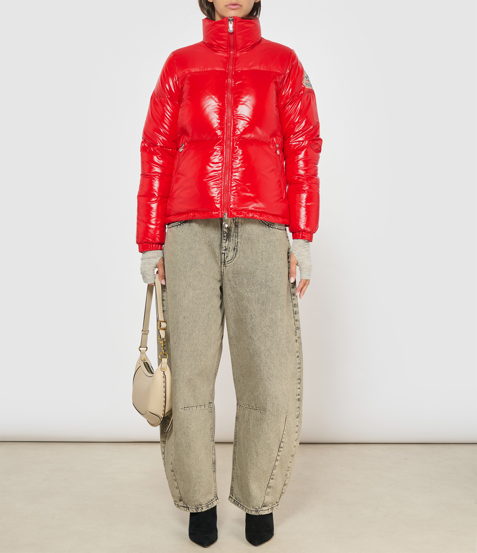 Goldin Red Down Jacket