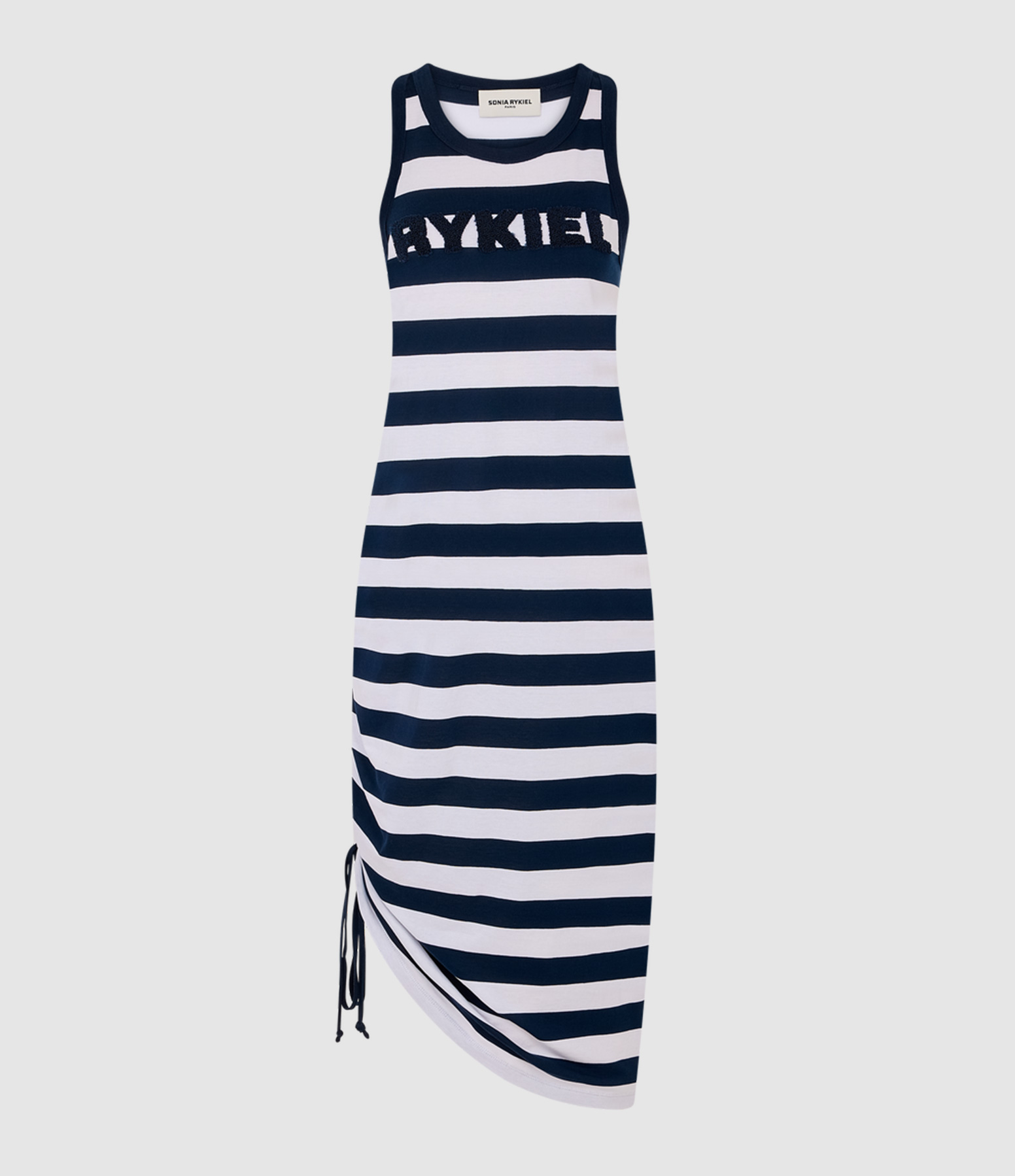 Mid-Length Striped Dress