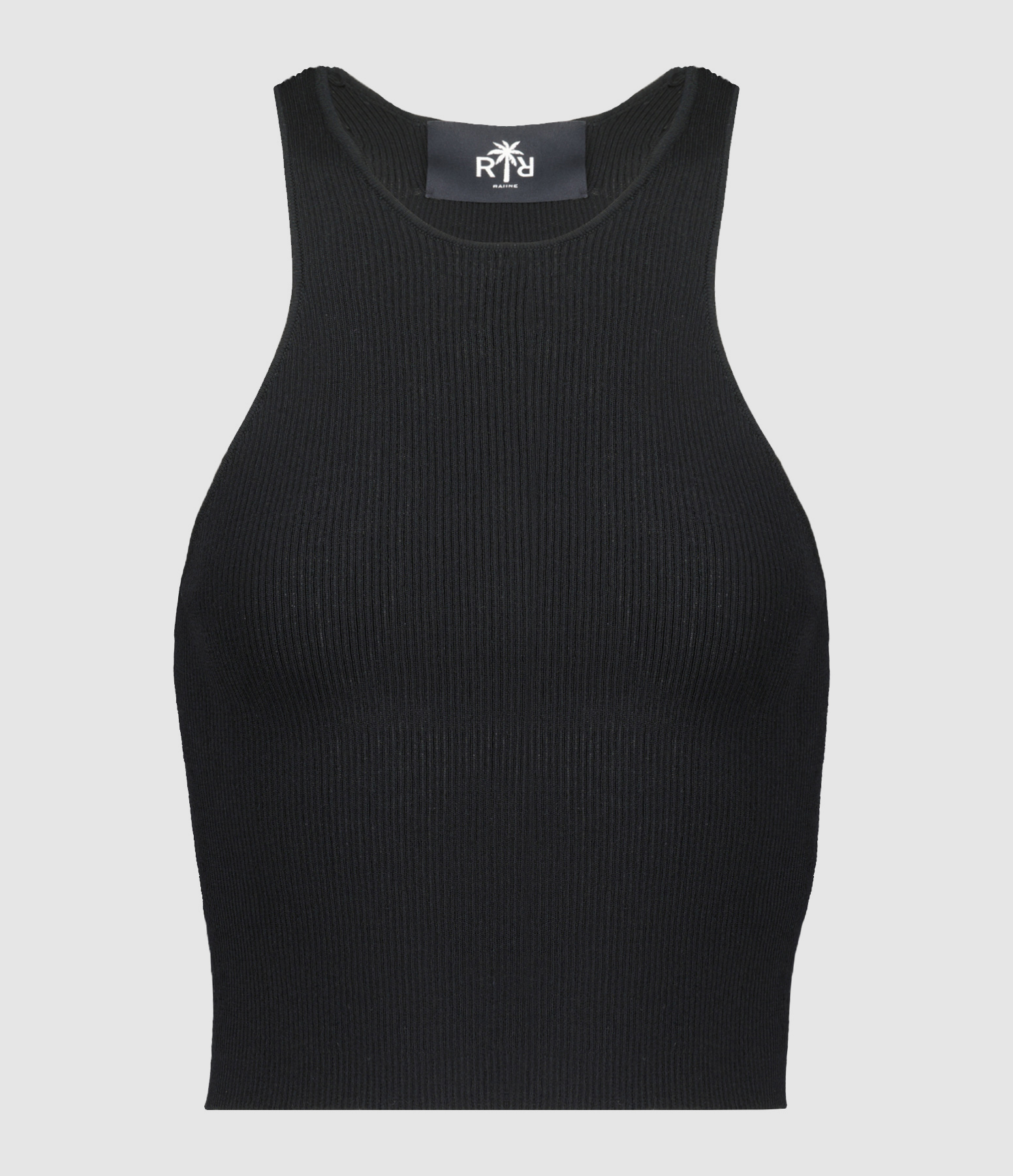 Black Hart Crop Top