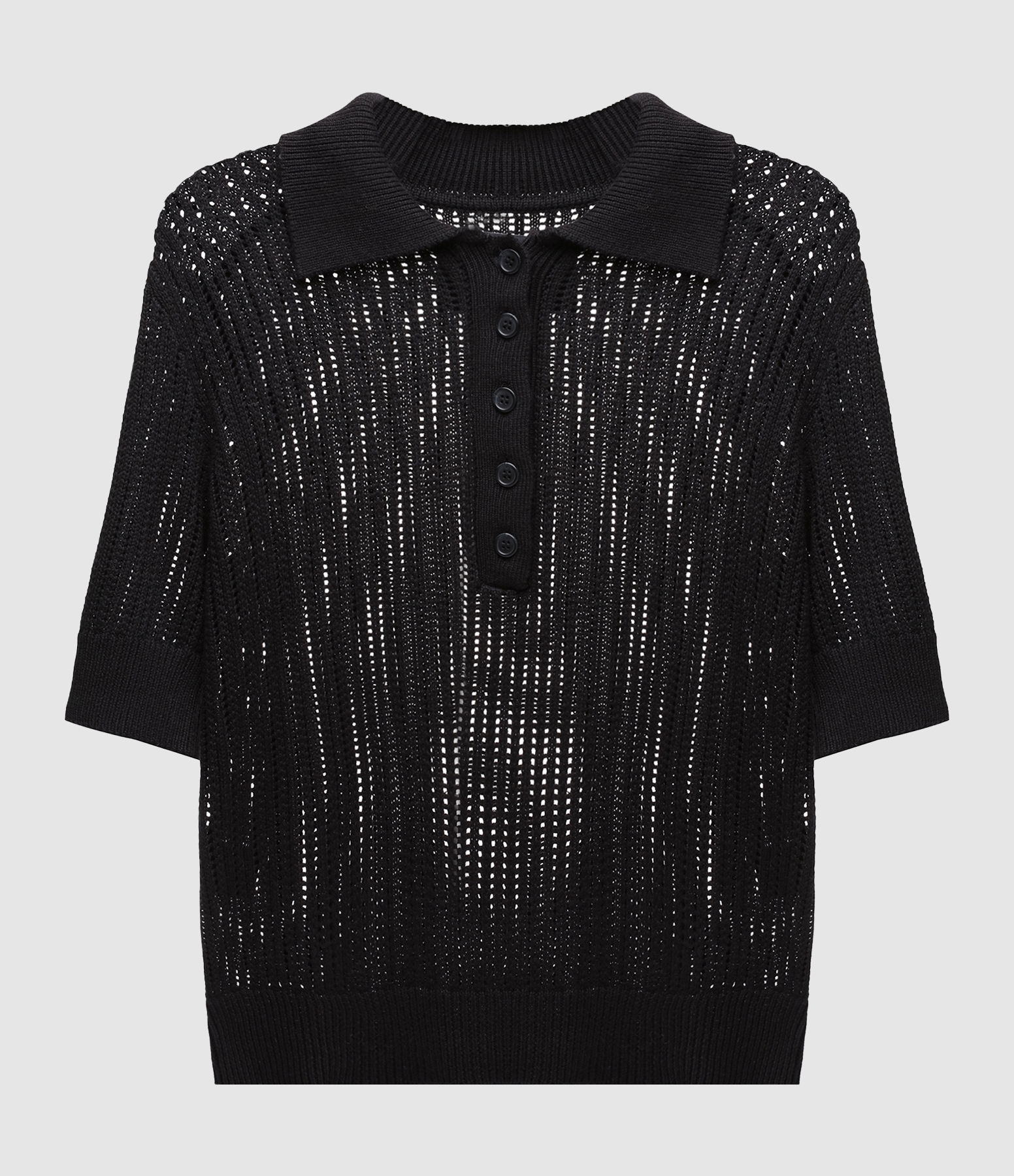 Zima Black Polo Shirt