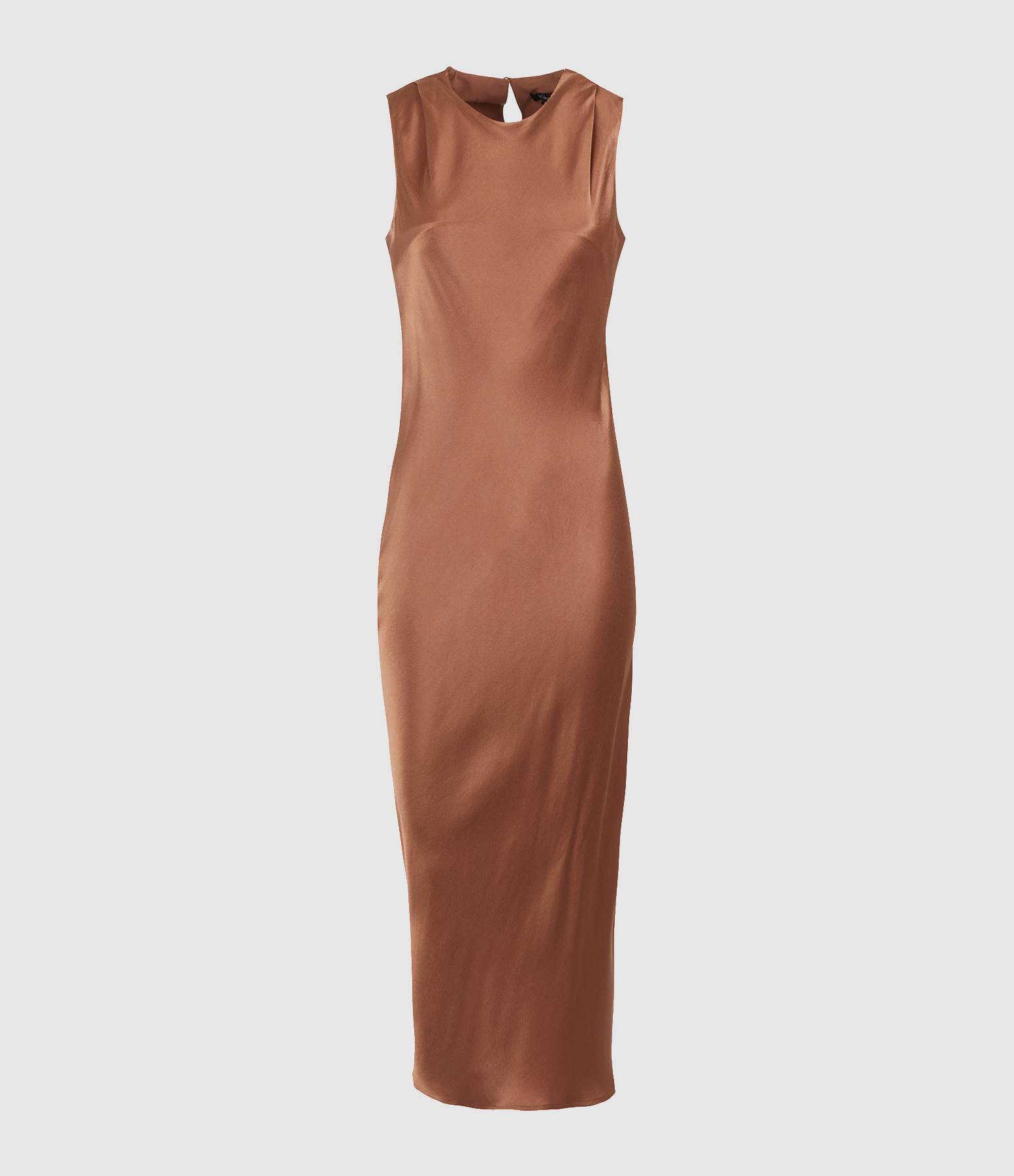 Mira Cinnamon Midi Dress
