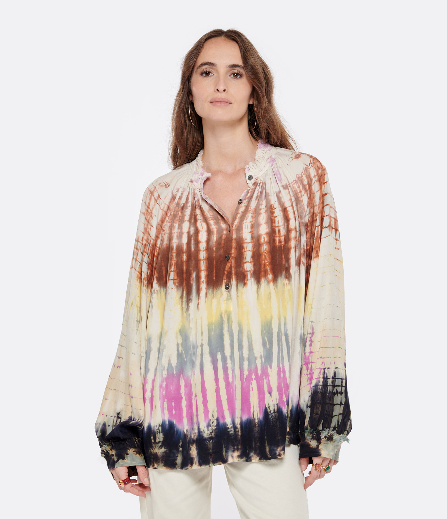 Multicoloured Brigitte Blouse
