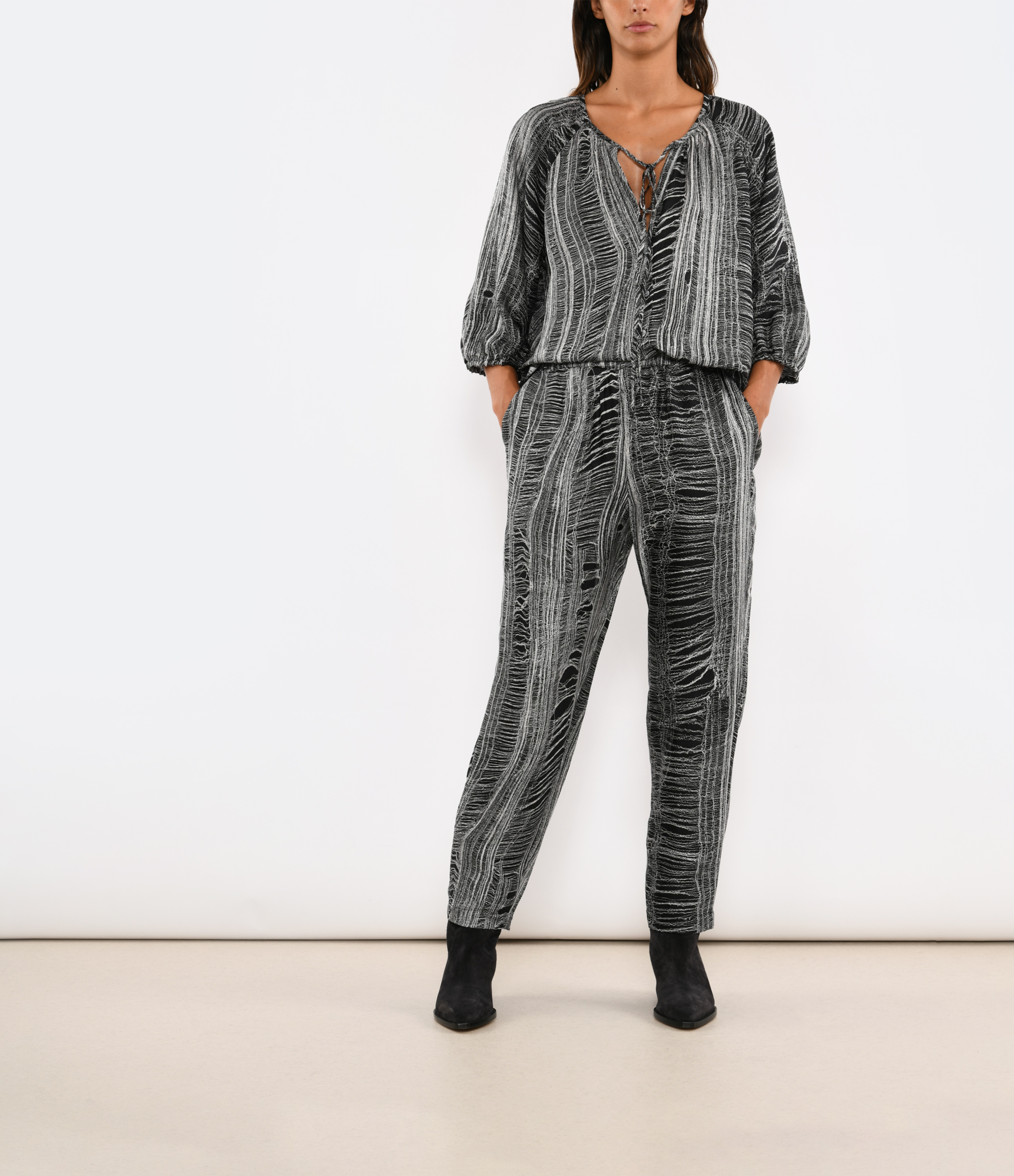 Black and White Top Poet, June Capsule Collection