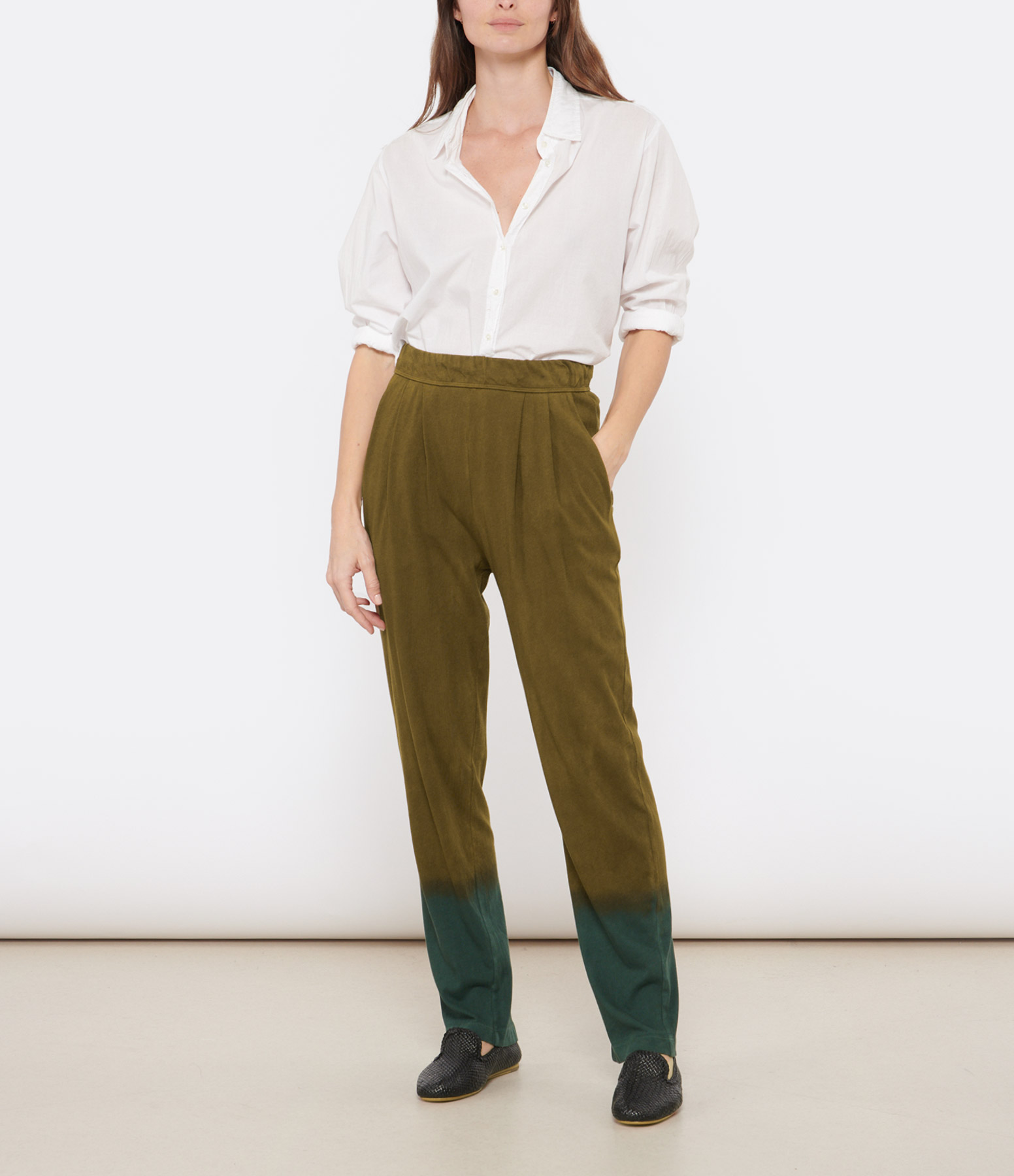 Brooke Trousers in Honey Forest