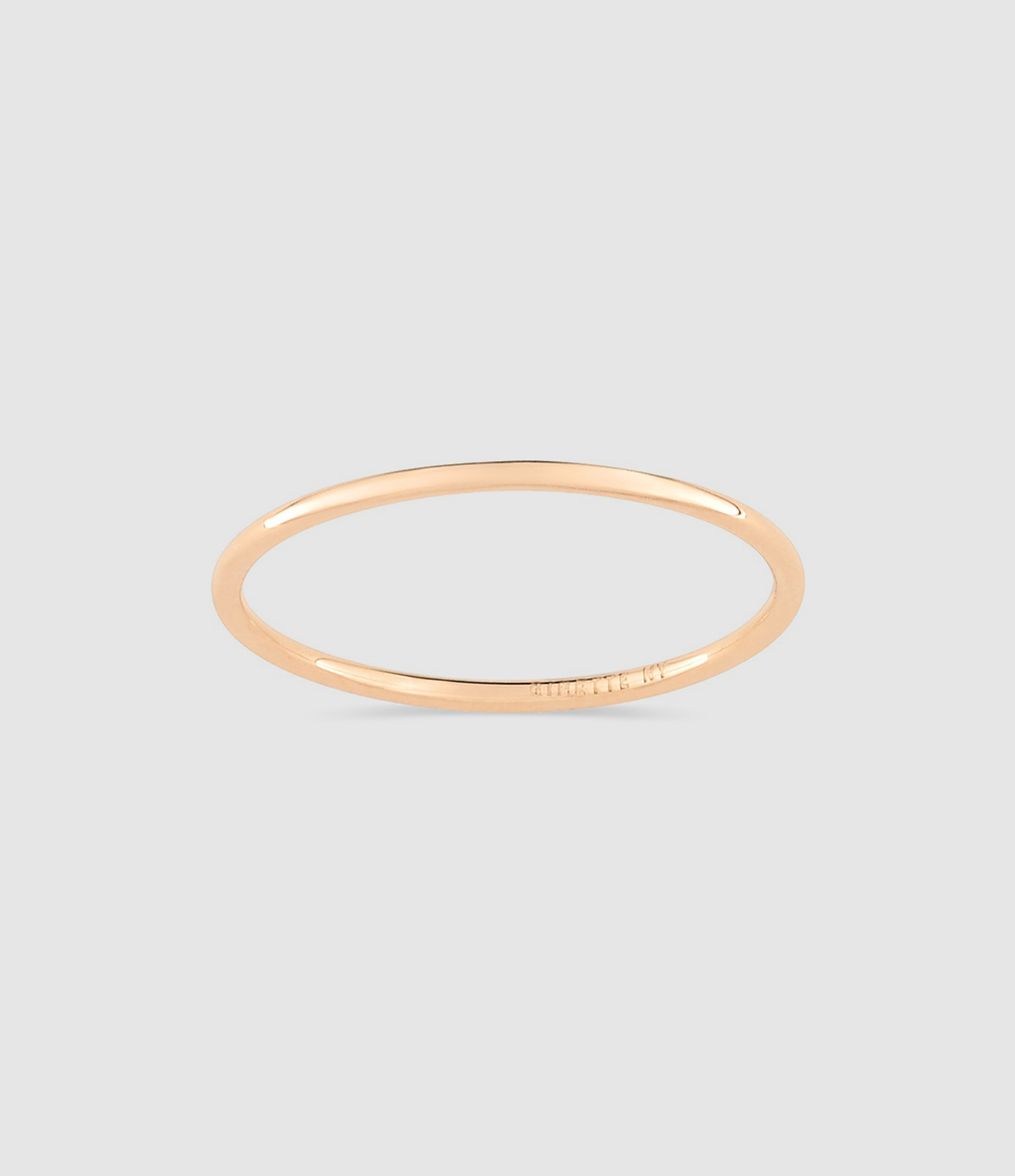 Circles Rose Gold Ring