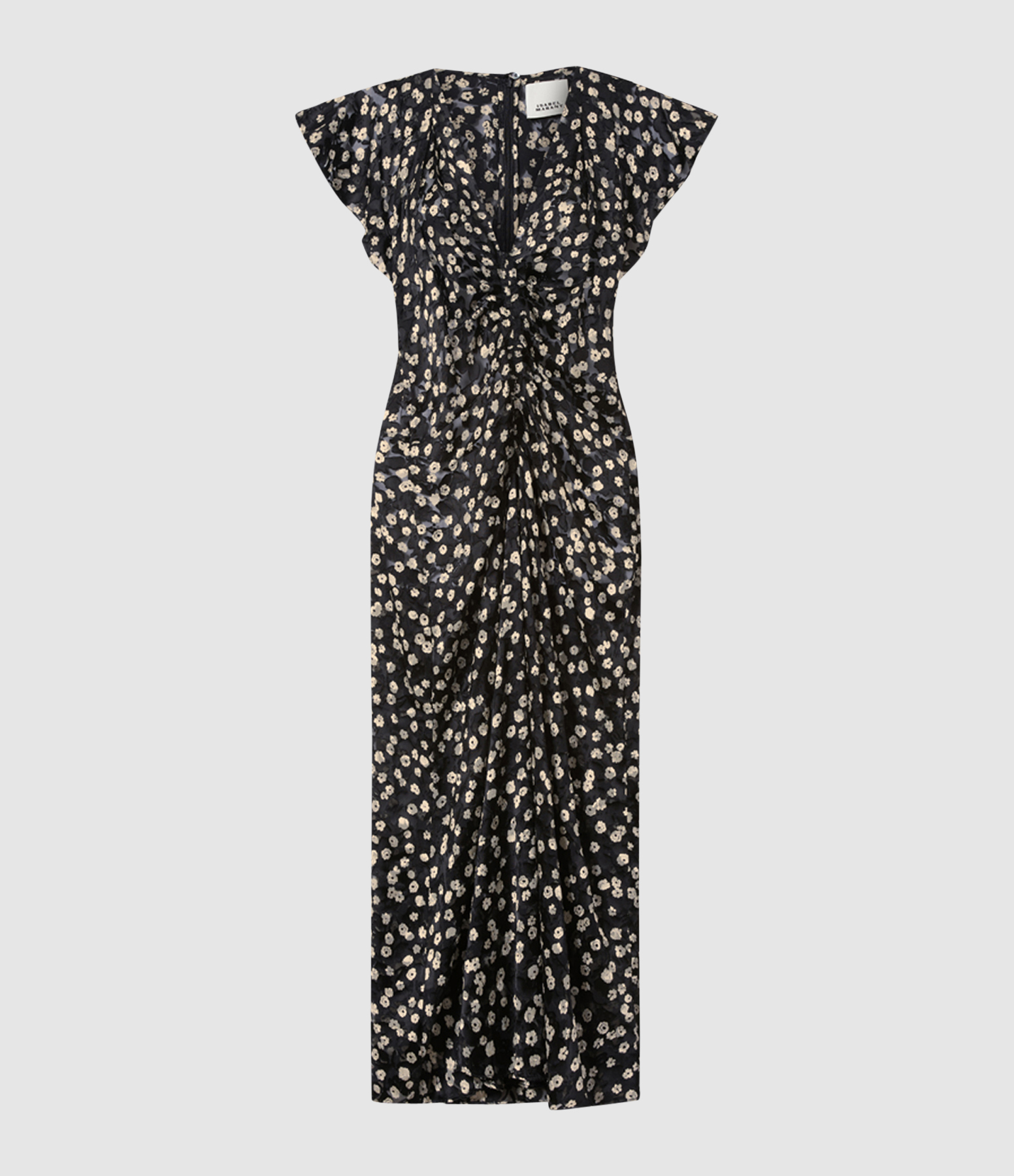 Lyndsay Black Ecru Dress