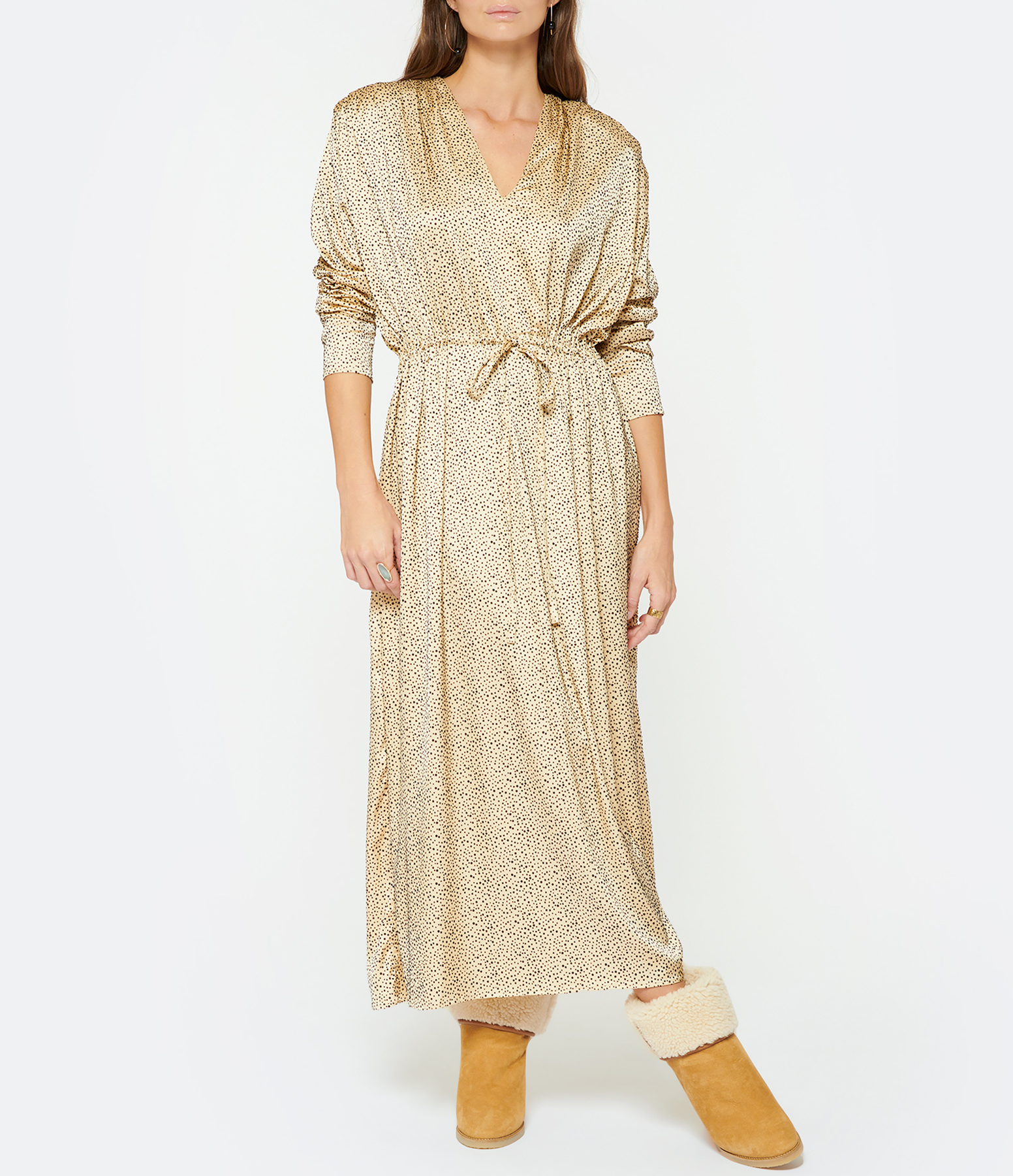 Grimaldi Caroline Beige Dress